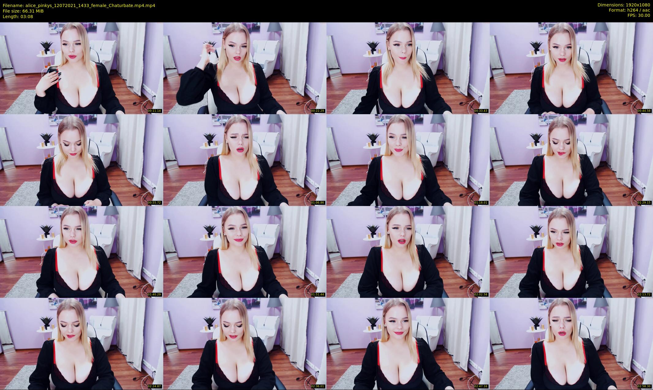 alice_pinkys — 4 minute Chaturbate female cam show recording, 1080p, Jul 12, 2021