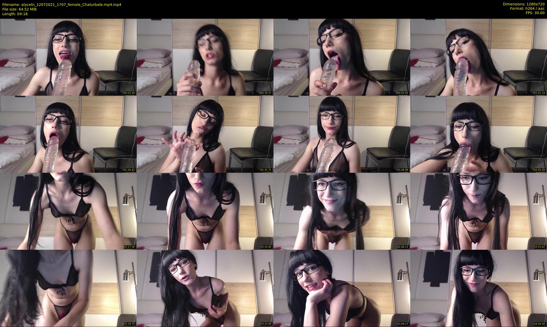 alycetn — 5 minute Chaturbate female cam show recording, 720p, Jul 12, 2021