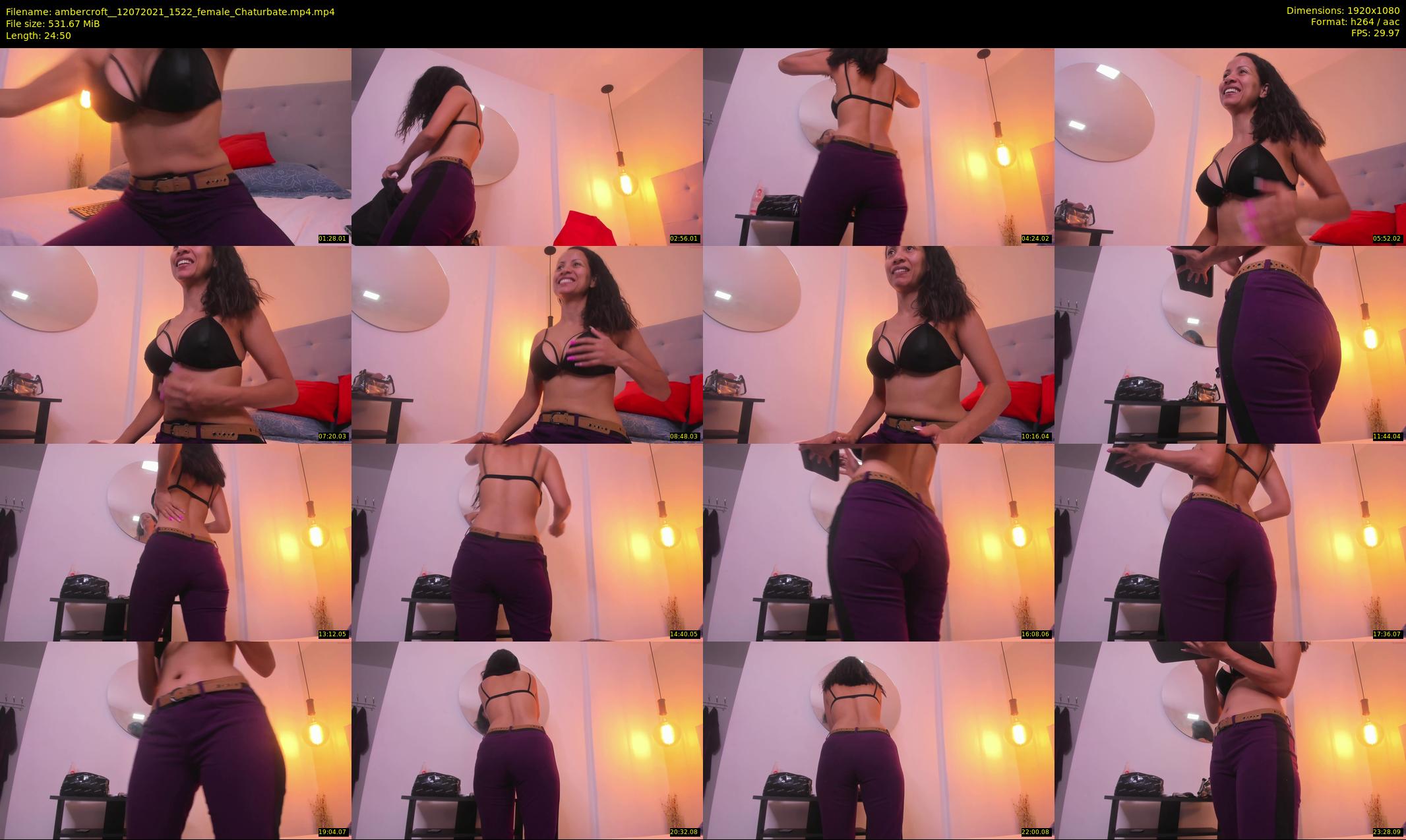 ambercroft_ — 25 minute Chaturbate female cam show recording, 1080p, Jul 12, 2021