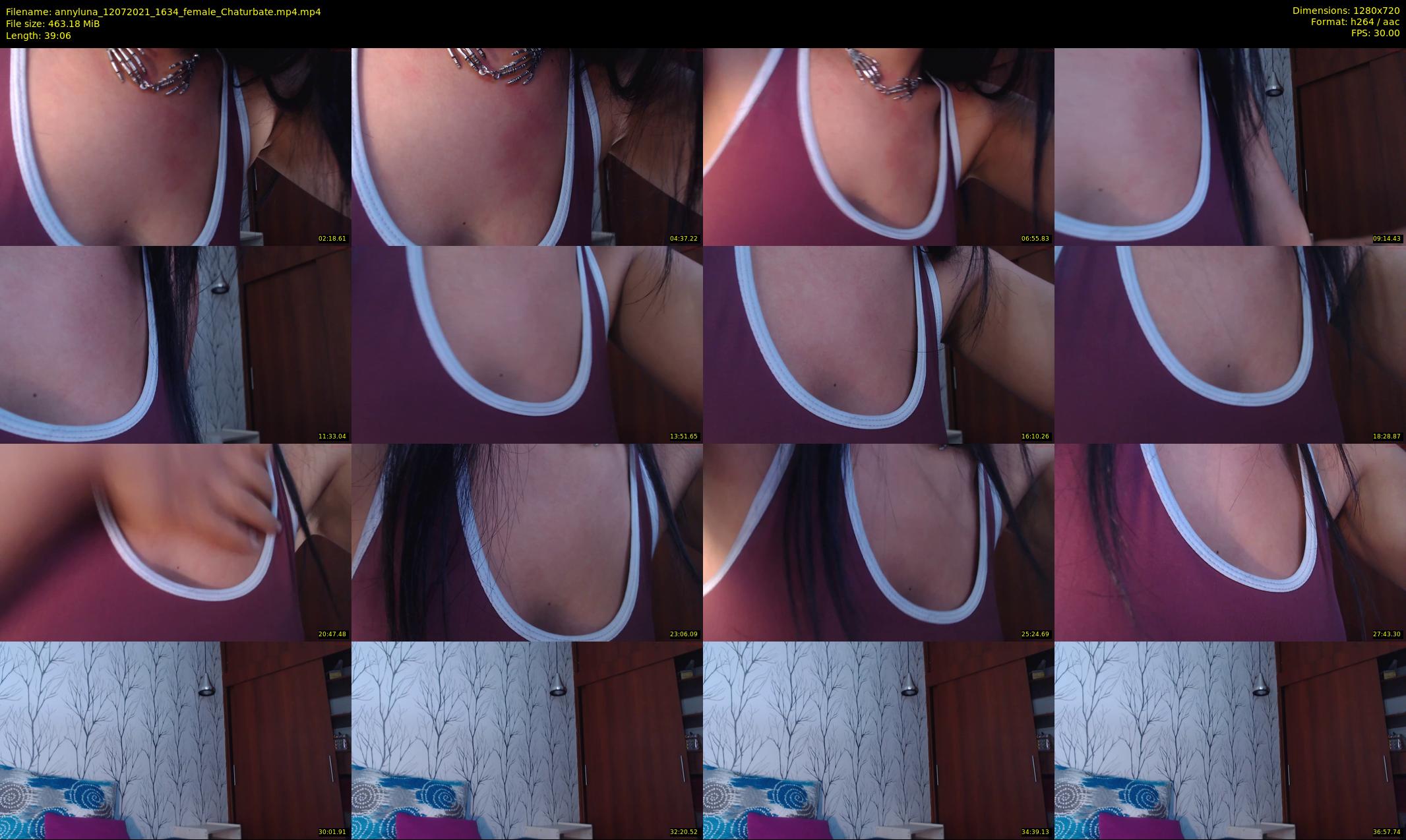 annyluna — 40 minute Chaturbate female cam show recording, 720p, Jul 12, 2021