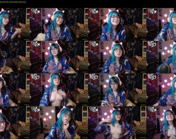 blueasfuck — 70 minute Chaturbate female cam show recording, 1080p, Jul 12, 2021