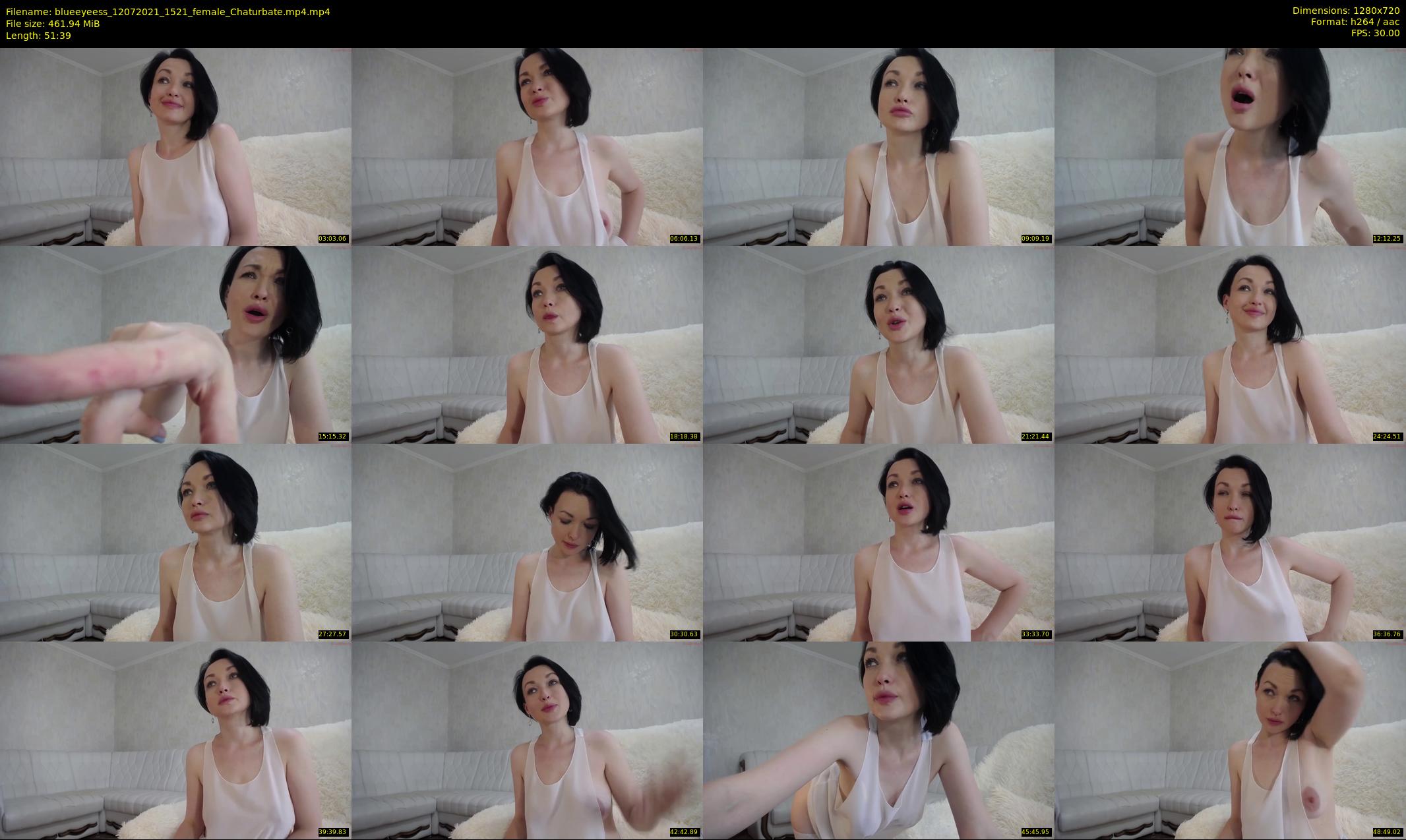 blueeyeess — 52 minute Chaturbate female cam show recording, 720p, Jul 12, 2021