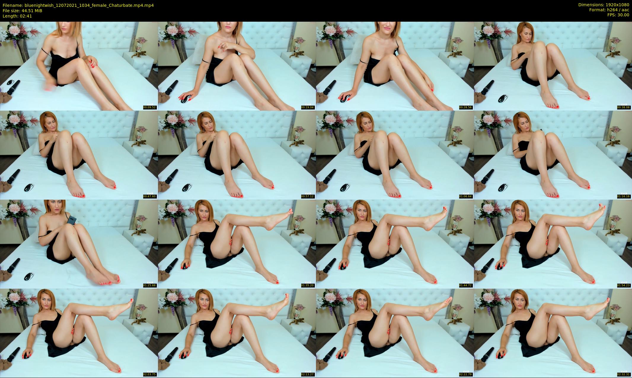 bluenightwish — 3 minute Chaturbate female cam show recording, 1080p, Jul 12, 2021