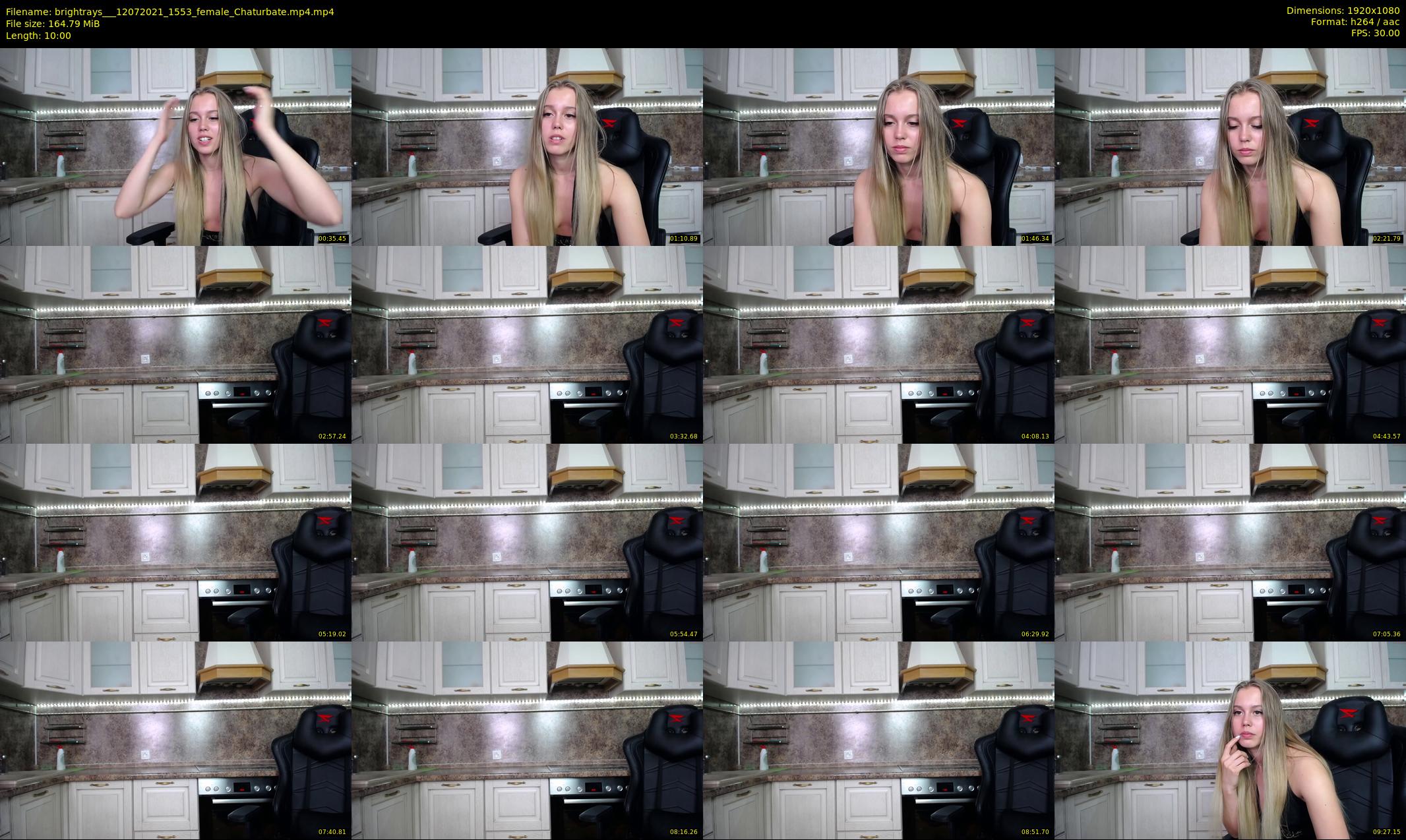 brightrays__ — 10 minute Chaturbate female cam show recording, 1080p, Jul 12, 2021