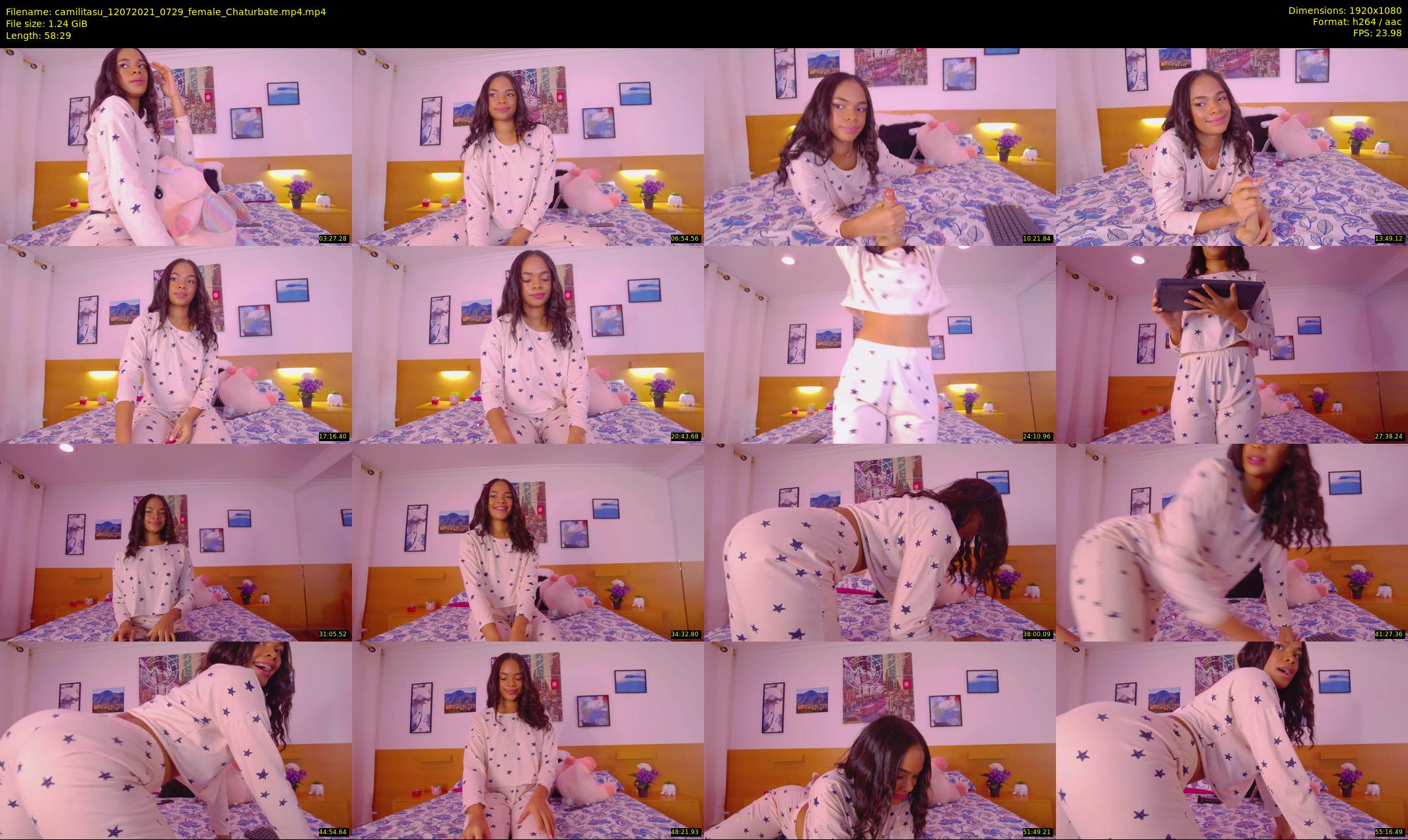 camilitasu — 59 minute Chaturbate female cam show recording, 1080p, Jul 12, 2021