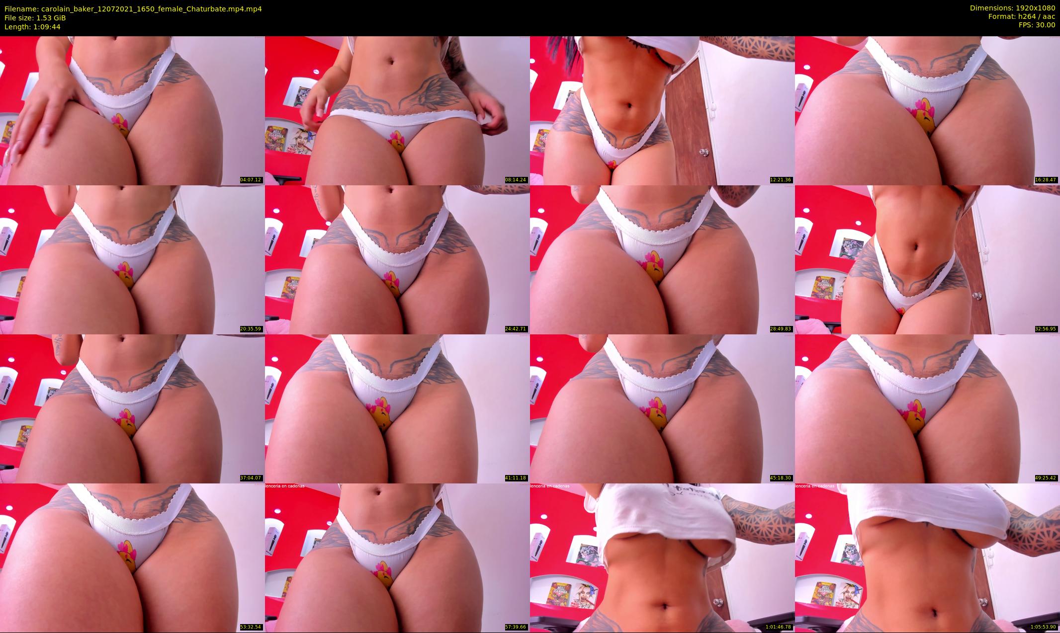 carolain_baker — 70 minute Chaturbate female cam show recording, 1080p, Jul 12, 2021