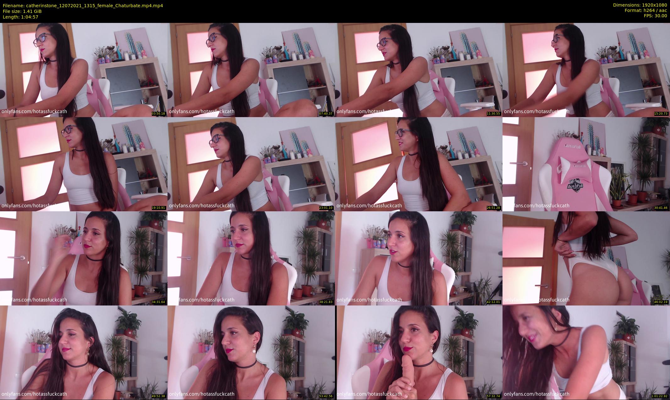 catherinstone — 65 minute Chaturbate female cam show recording, 1080p, Jul 12, 2021