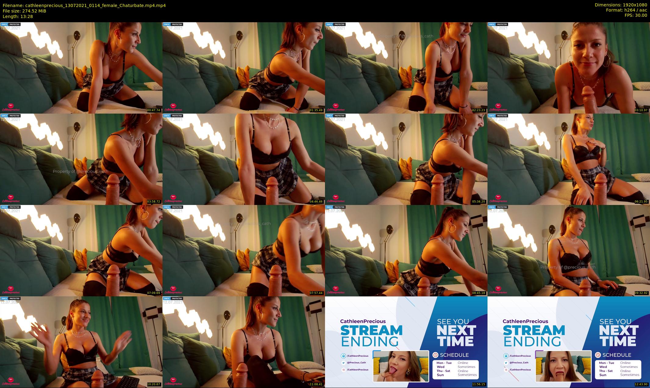 cathleenprecious — 14 minute Chaturbate female cam show recording, 1080p, Jul 13, 2021