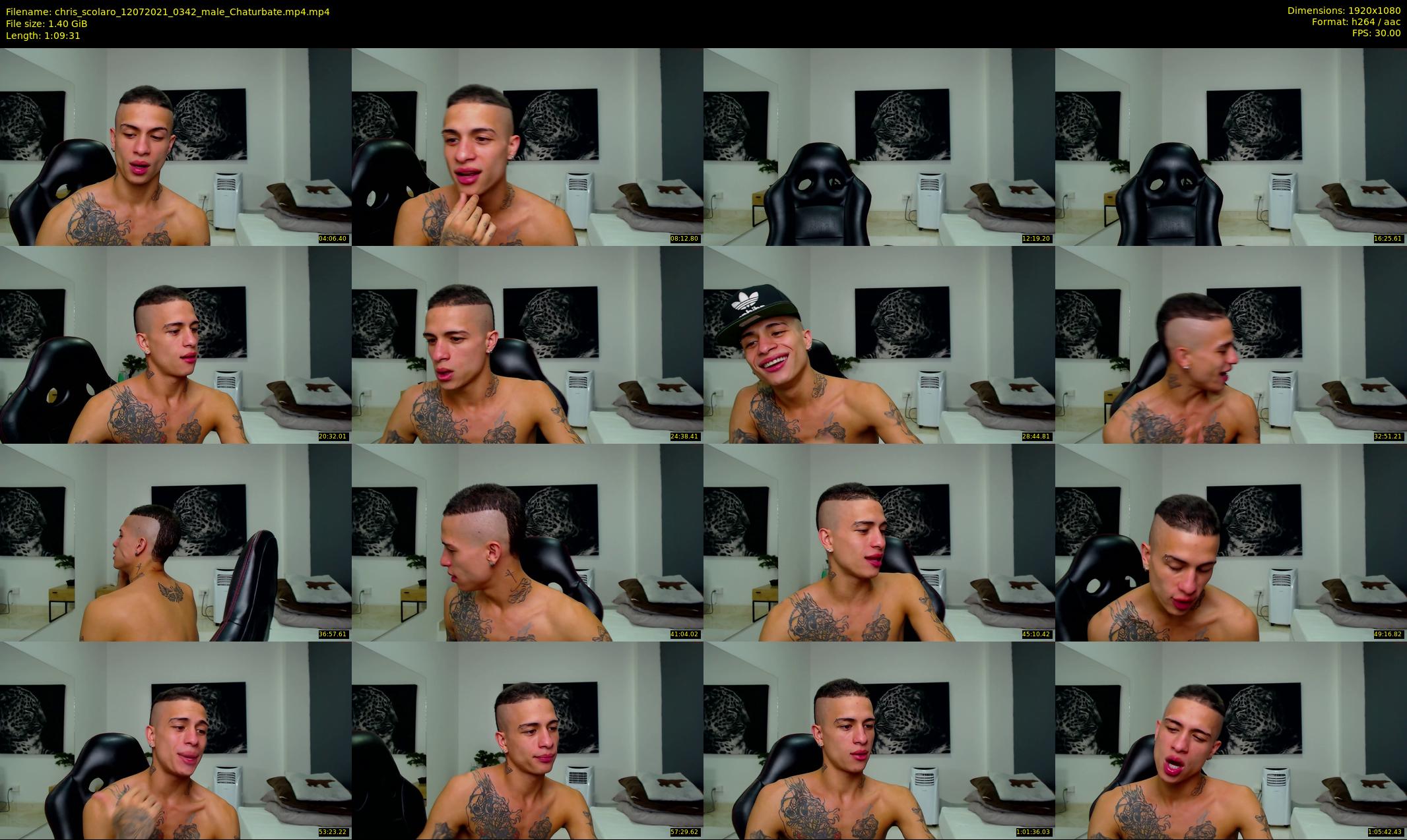 chris_scolaro — 70 minute Chaturbate male cam show recording, 1080p, Jul 12, 2021