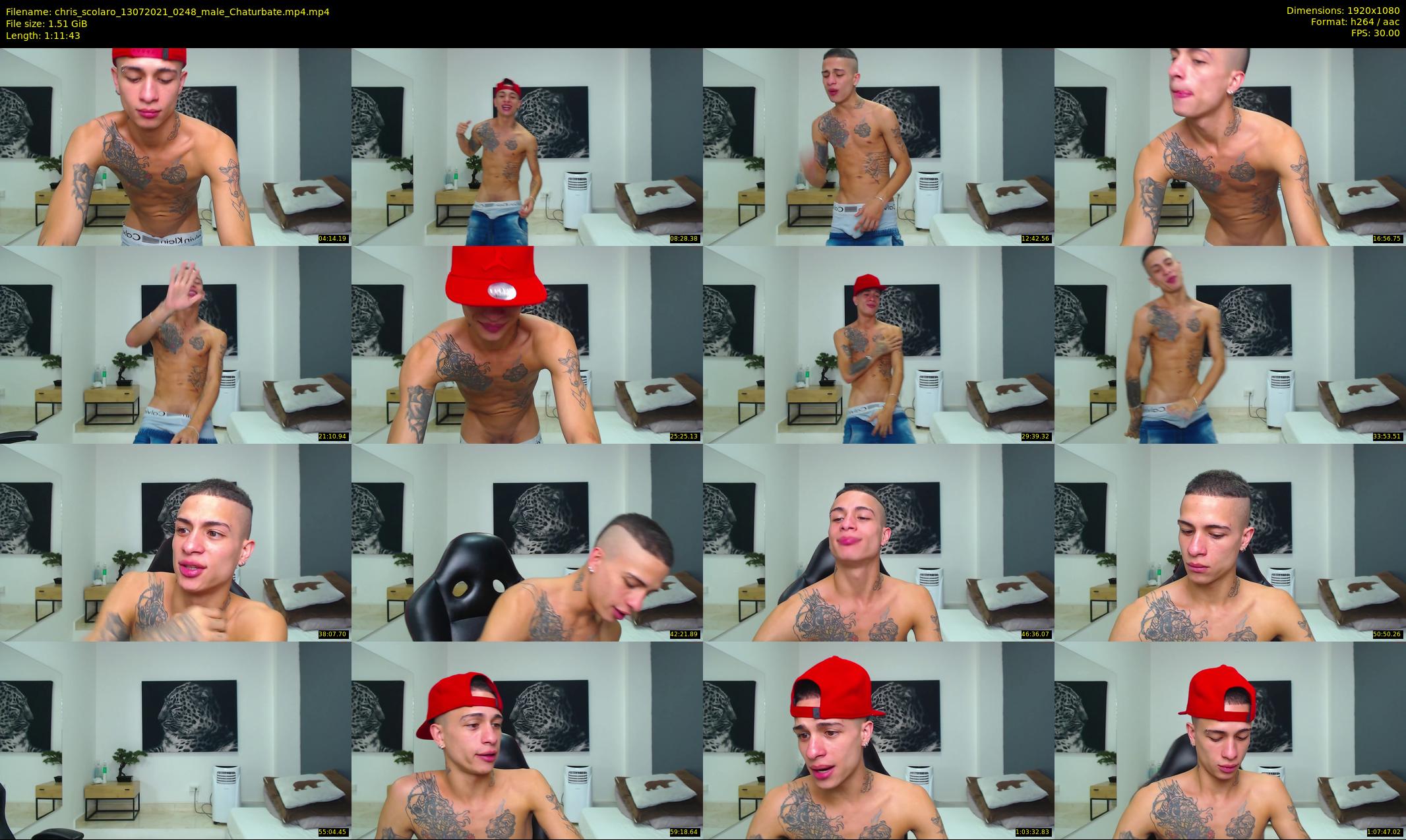 chris_scolaro — 72 minute Chaturbate male cam show recording, 1080p, Jul 13, 2021