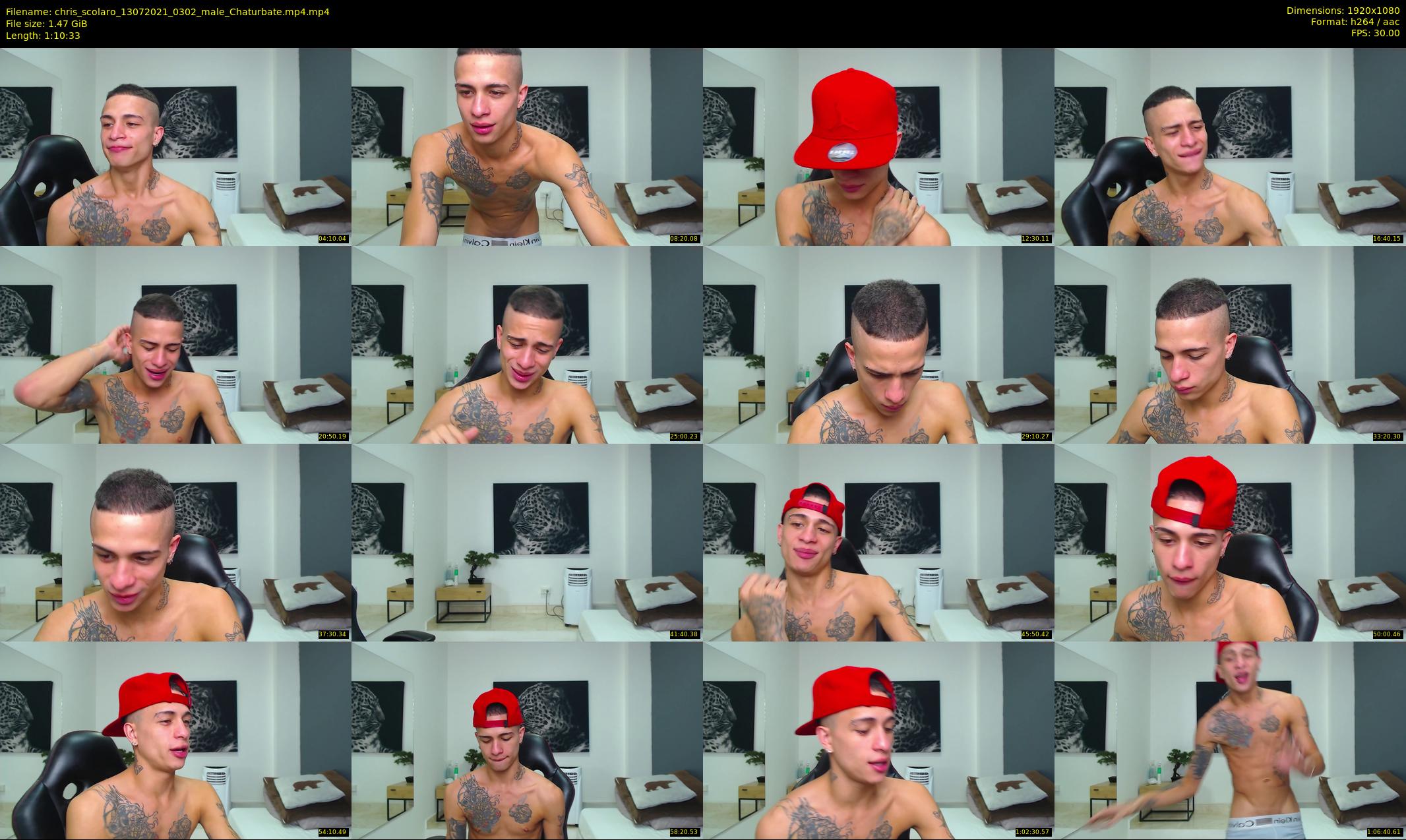 chris_scolaro — 71 minute Chaturbate male cam show recording, 1080p, Jul 13, 2021