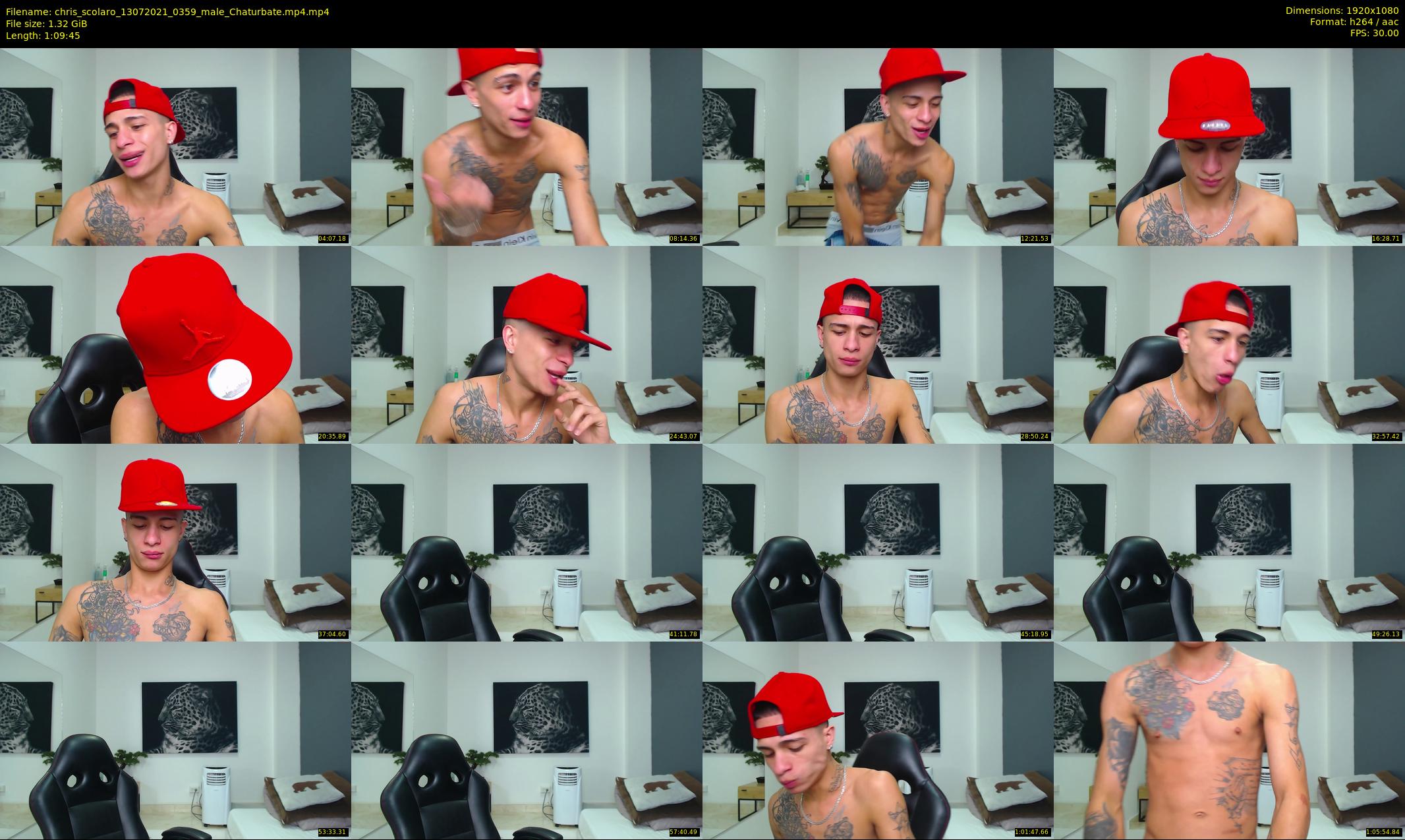 chris_scolaro — 70 minute Chaturbate male cam show recording, 1080p, Jul 13, 2021
