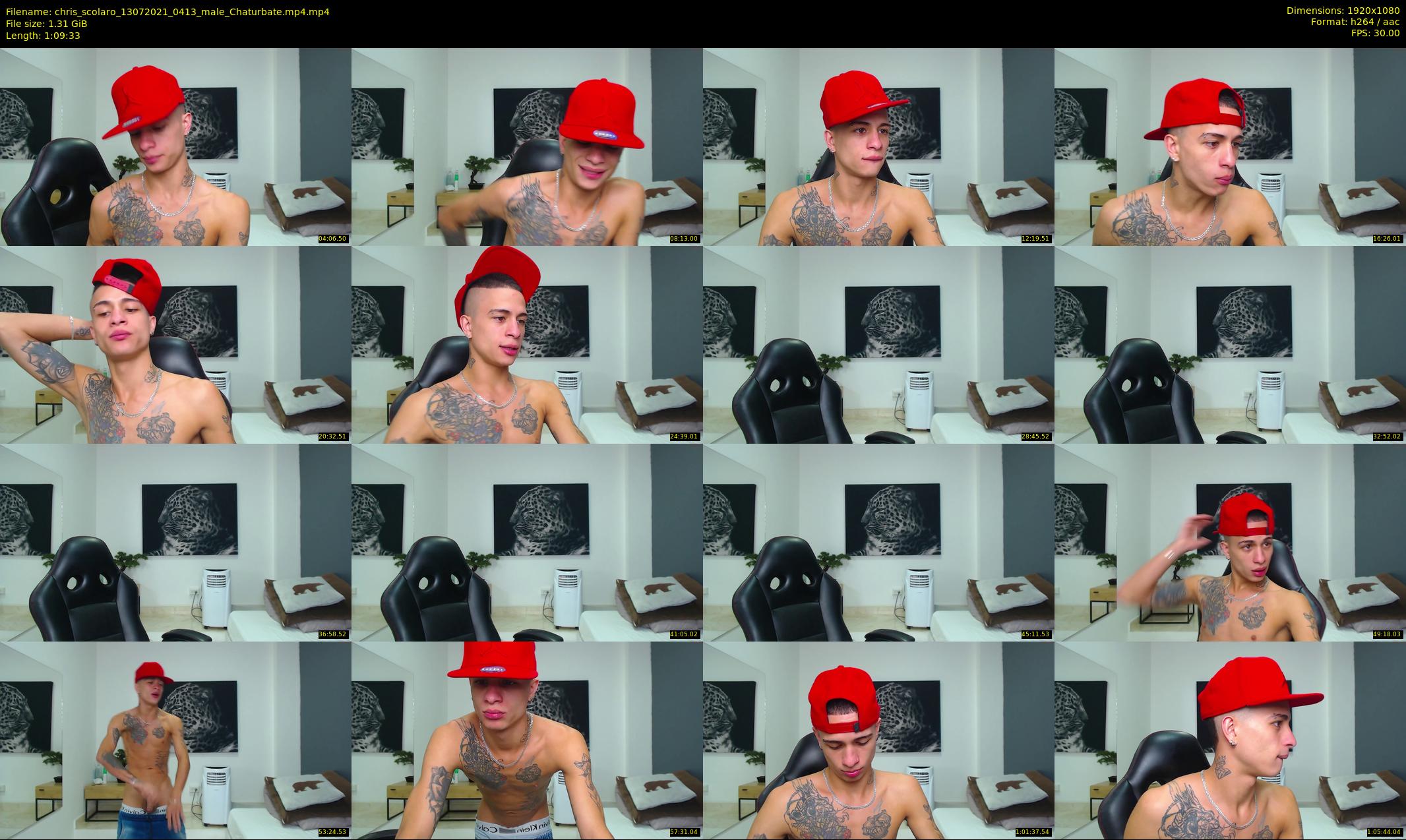 chris_scolaro — 70 minute Chaturbate male cam show recording, 1080p, Jul 13, 2021