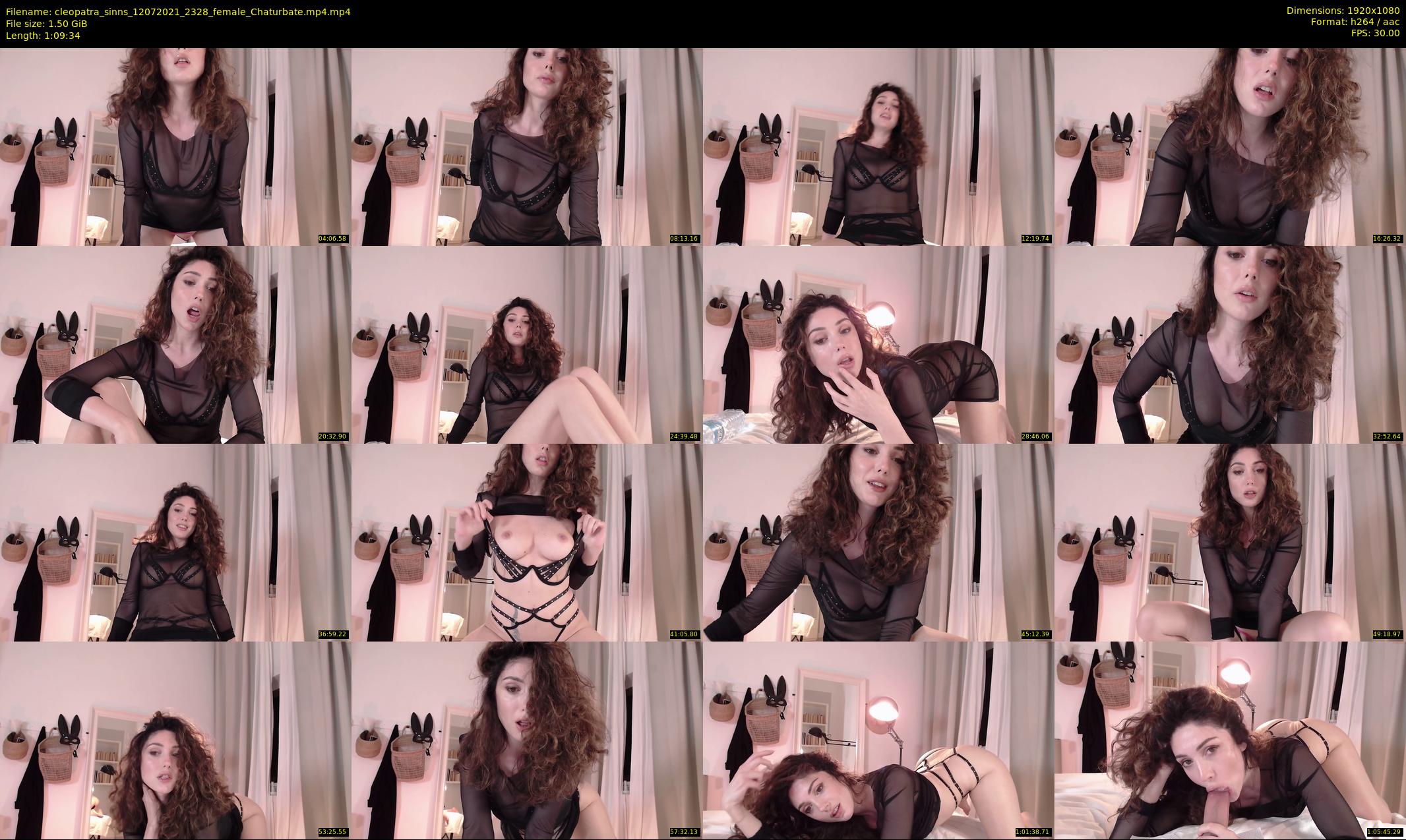 cleopatra_sinns — 70 minute Chaturbate female cam show recording, 1080p, Jul 12, 2021