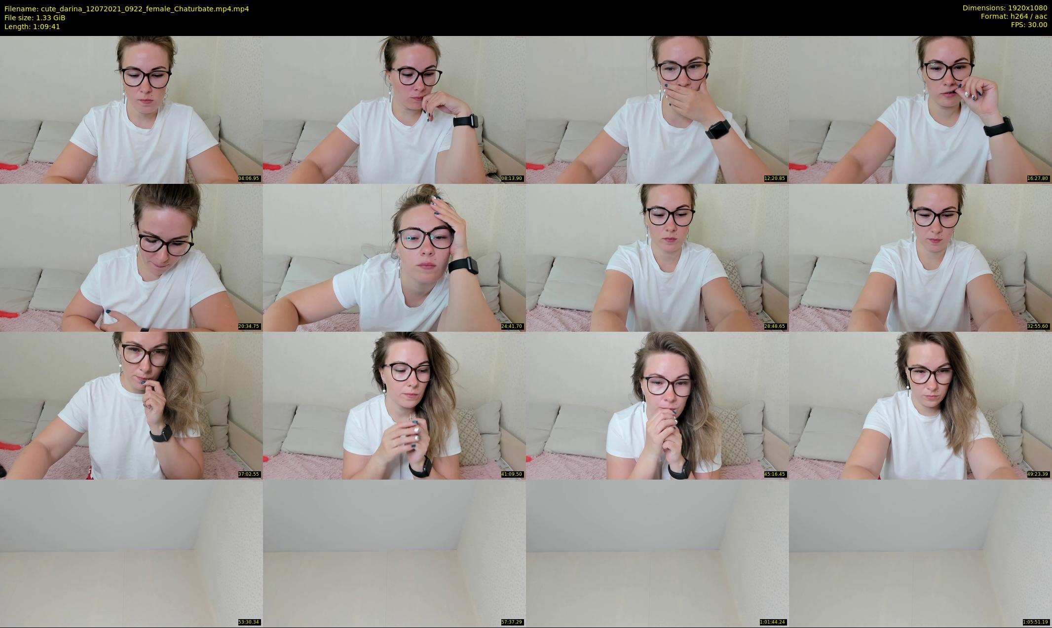 cute_darina — 70 minute Chaturbate female cam show recording, 1080p, Jul 12, 2021