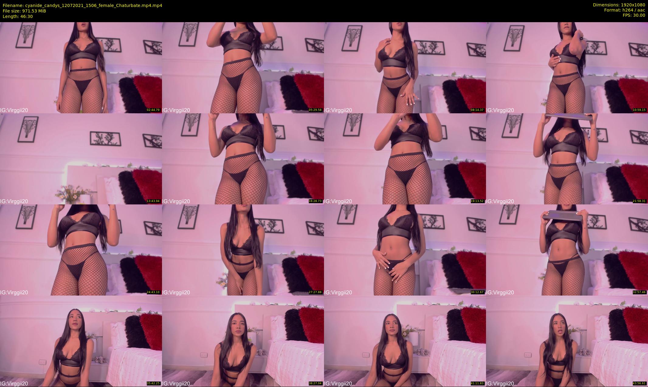cyanide_candys — 47 minute Chaturbate female cam show recording, 1080p, Jul 12, 2021