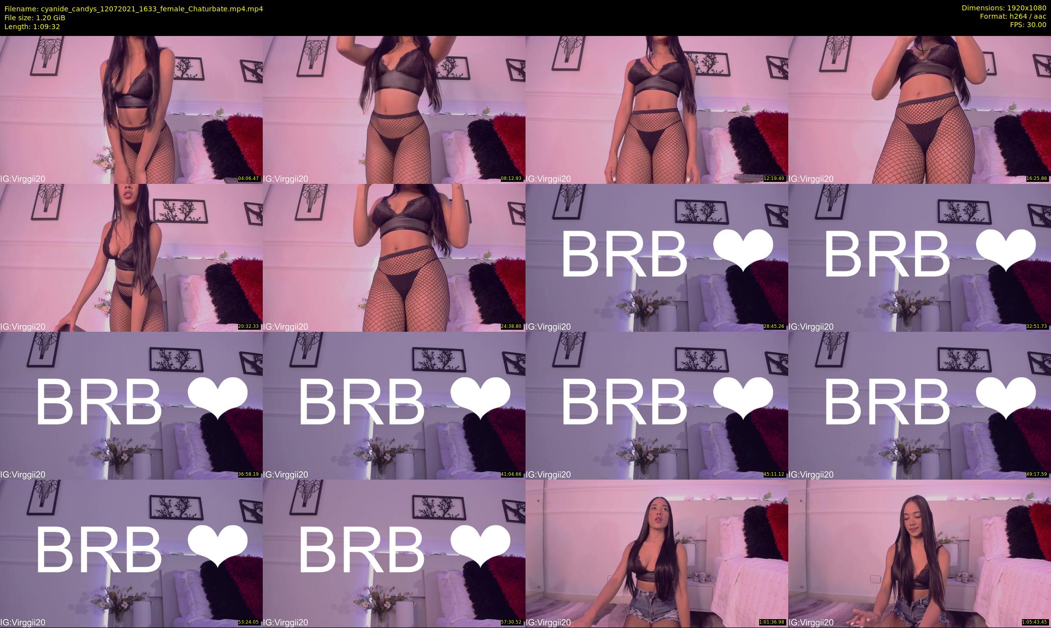 cyanide_candys — 70 minute Chaturbate female cam show recording, 1080p, Jul 12, 2021