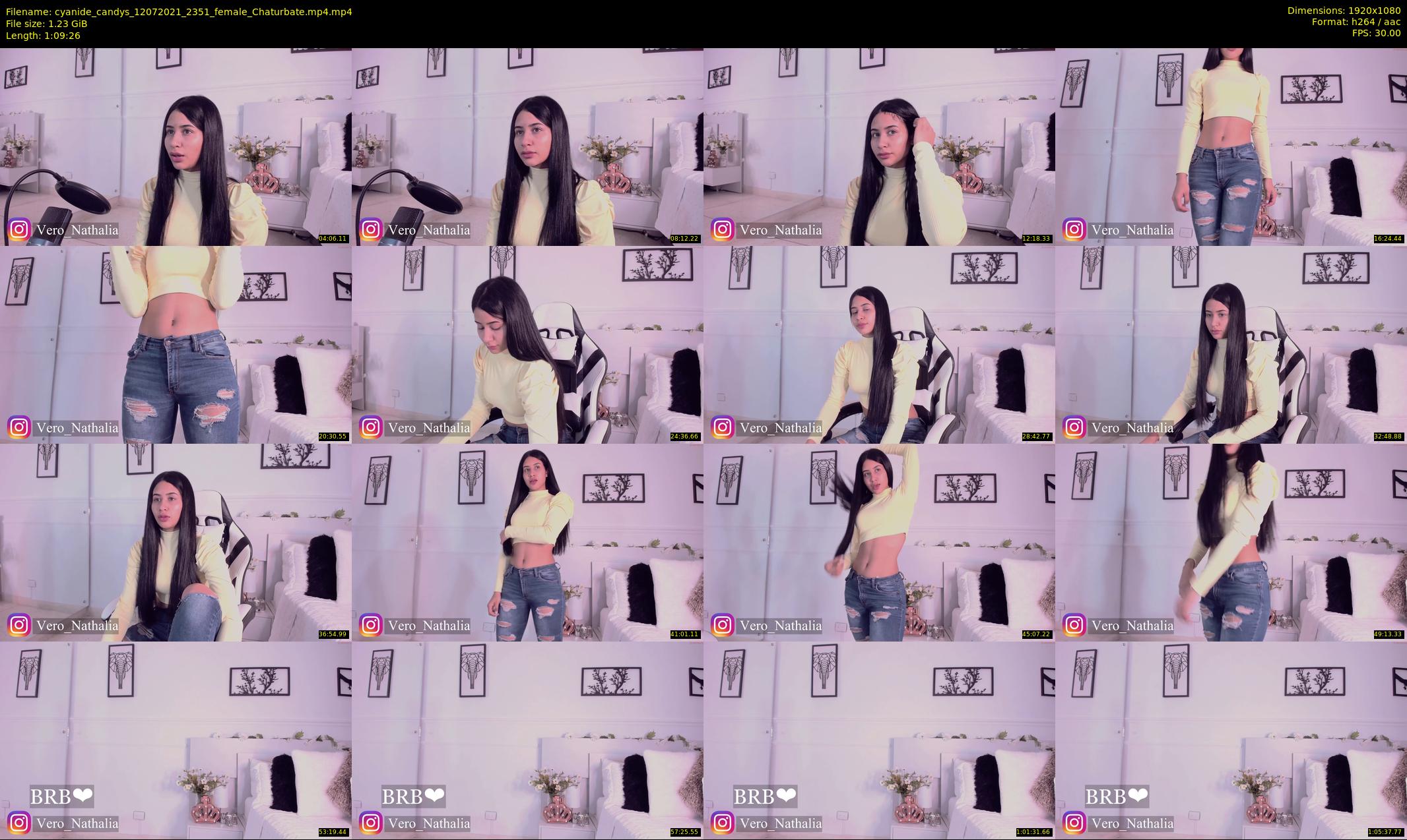 cyanide_candys — 70 minute Chaturbate female cam show recording, 1080p, Jul 12, 2021