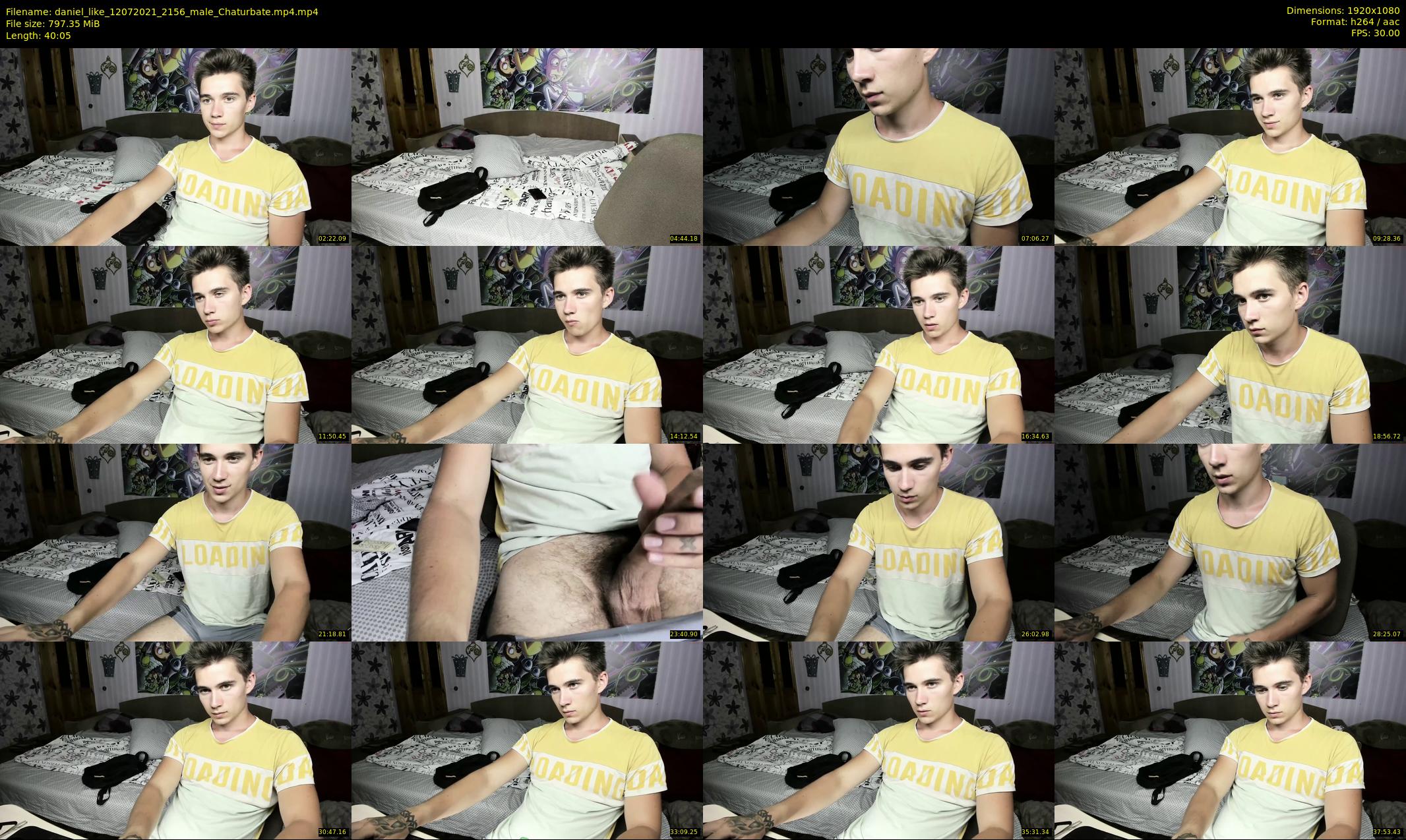daniel_like — 41 minute Chaturbate male cam show recording, 1080p, Jul 12, 2021