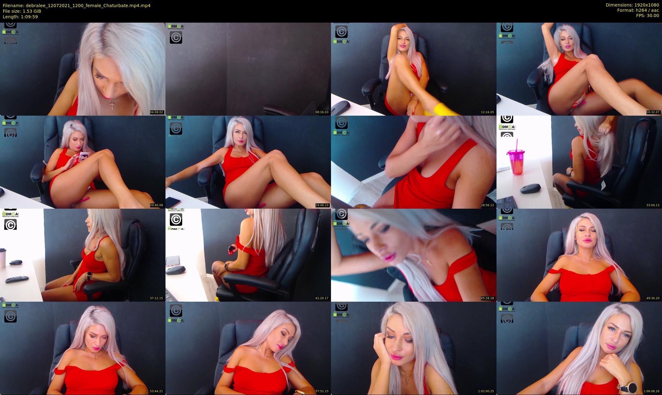 debralee — 70 minute Chaturbate female cam show recording, 1080p, Jul 12, 2021