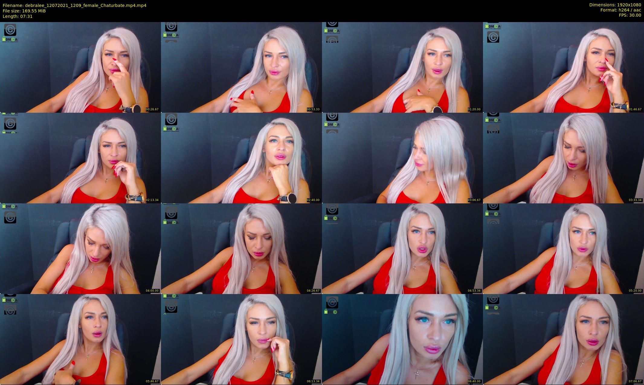 debralee — 8 minute Chaturbate female cam show recording, 1080p, Jul 12, 2021