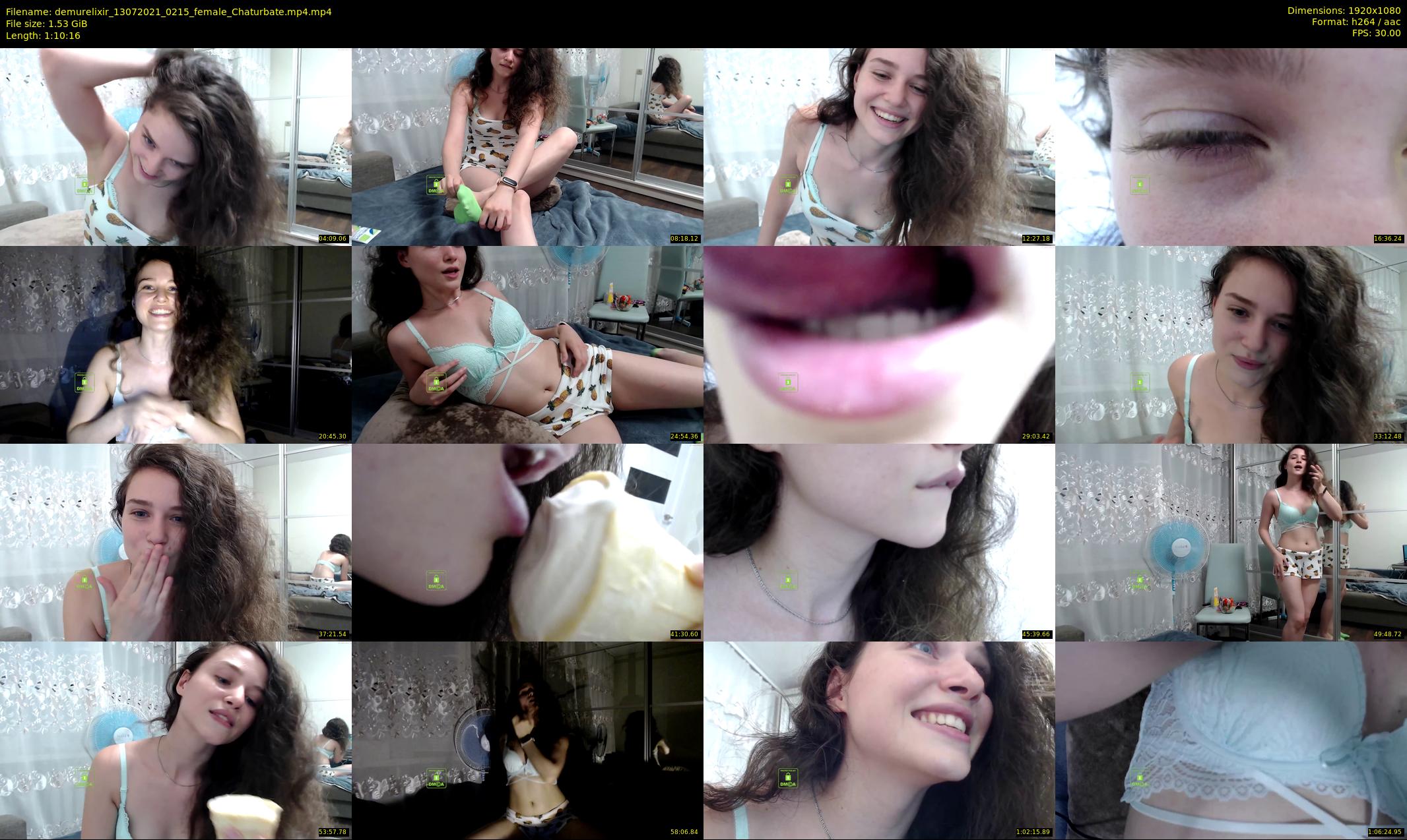 demurelixir — 71 minute Chaturbate female cam show recording, 1080p, Jul 13, 2021