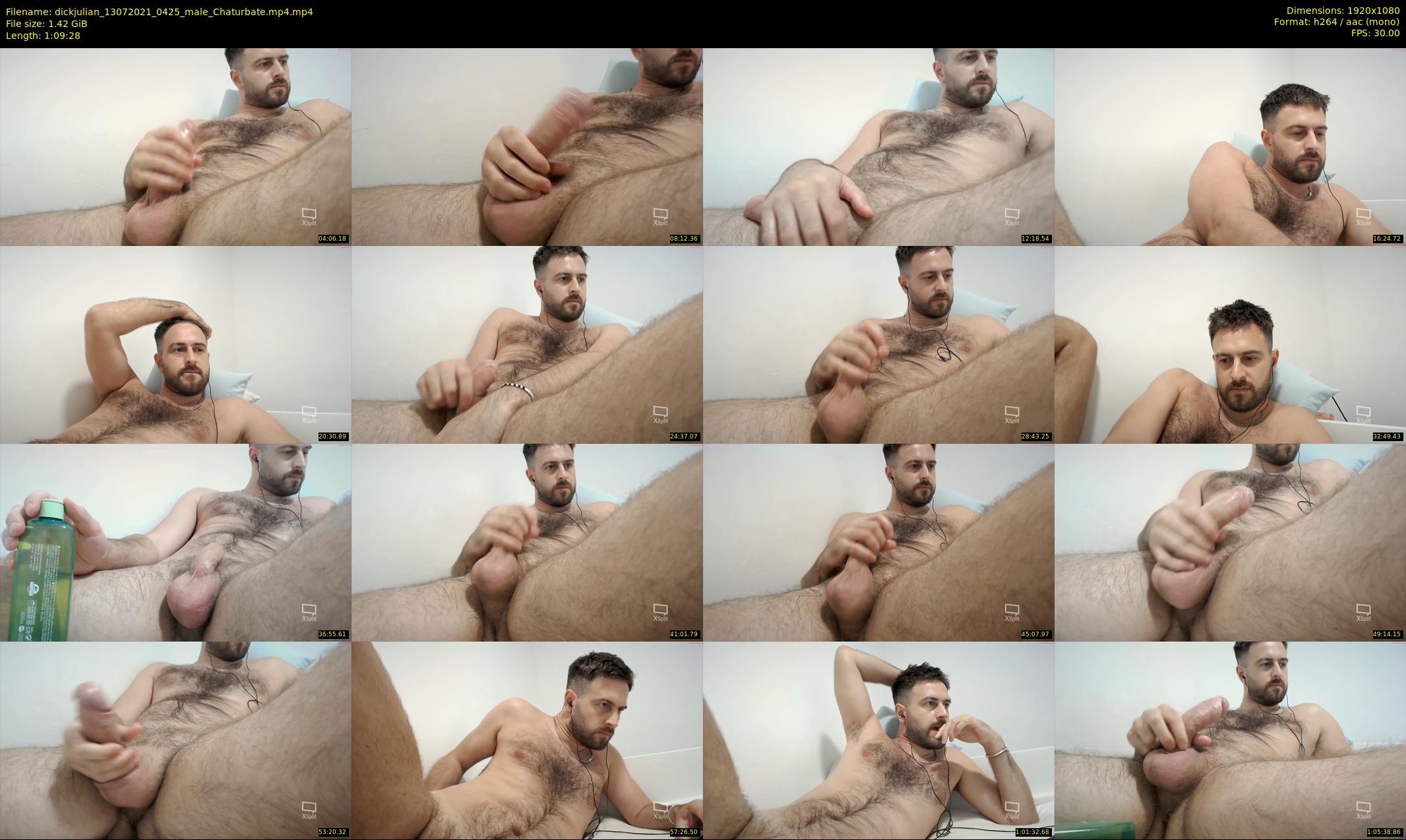 dickjulian — 70 minute Chaturbate male cam show recording, 1080p, Jul 13, 2021