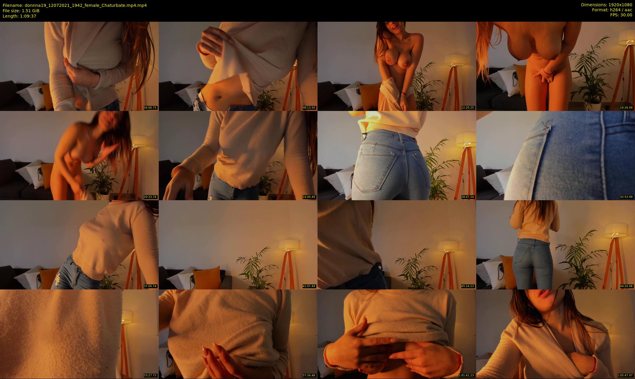 donnna19 — 70 minute Chaturbate female cam show recording, 1080p, Jul 12, 2021