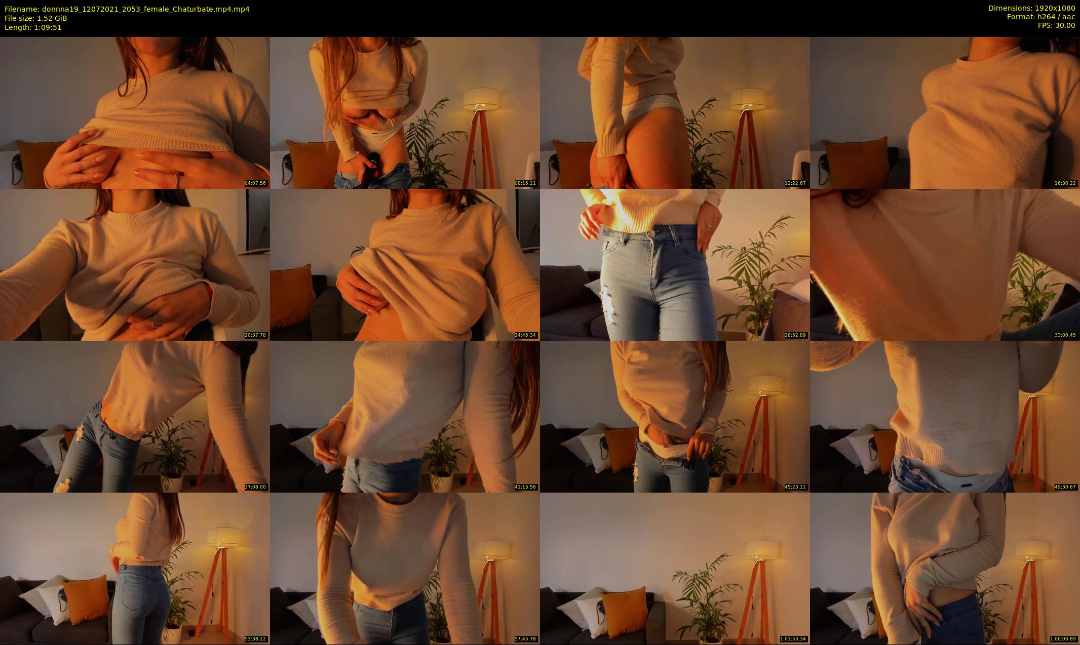 donnna19 — 70 minute Chaturbate female cam show recording, 1080p, Jul 12, 2021