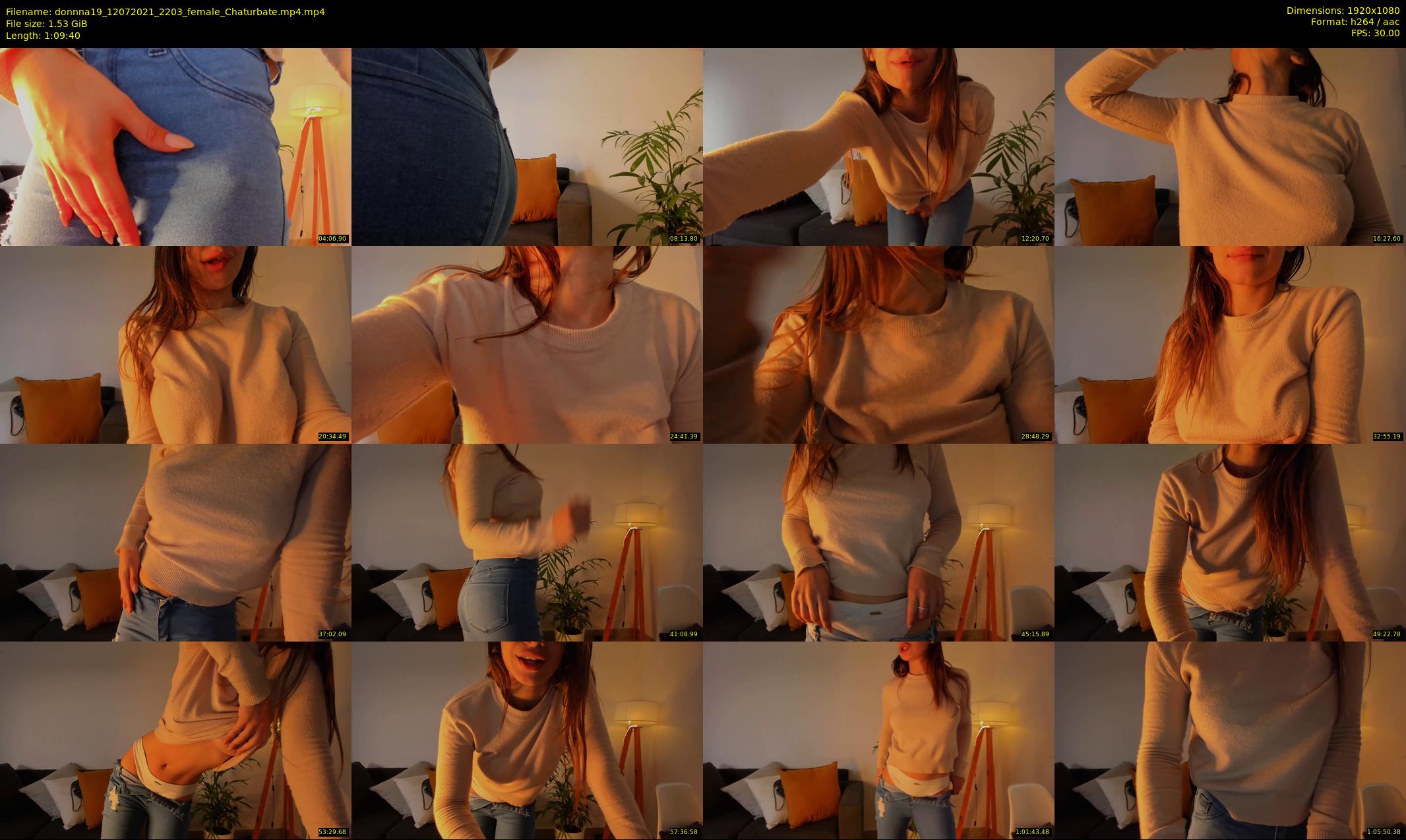 donnna19 — 70 minute Chaturbate female cam show recording, 1080p, Jul 12, 2021