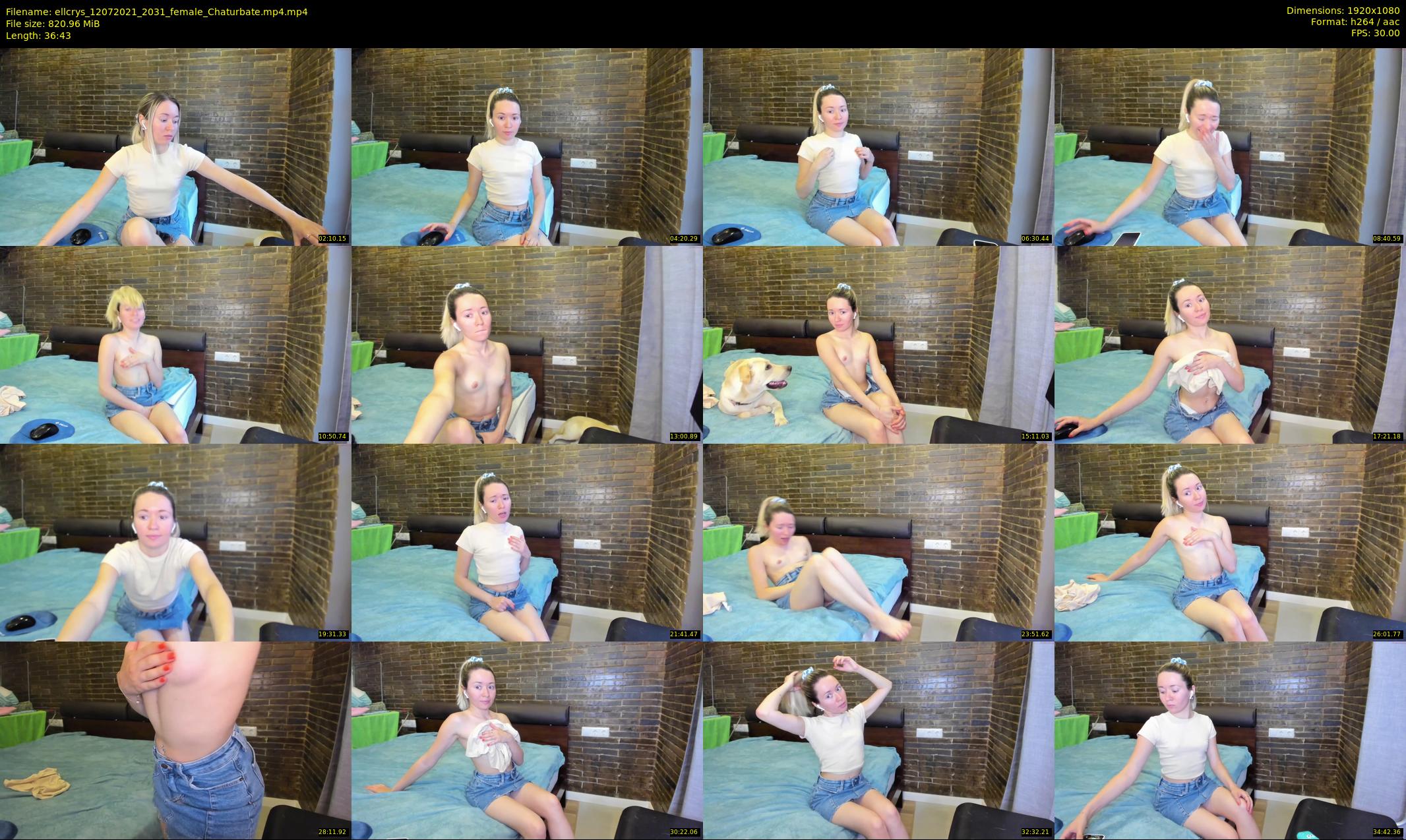 ellcrys — 37 minute Chaturbate couple cam show recording, 1080p, Jul 12, 2021