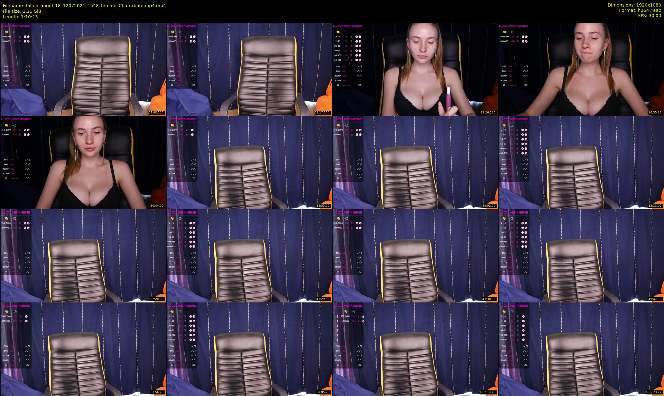 fallen_angel_18 — 71 minute Chaturbate female cam show recording, 1080p, Jul 12, 2021