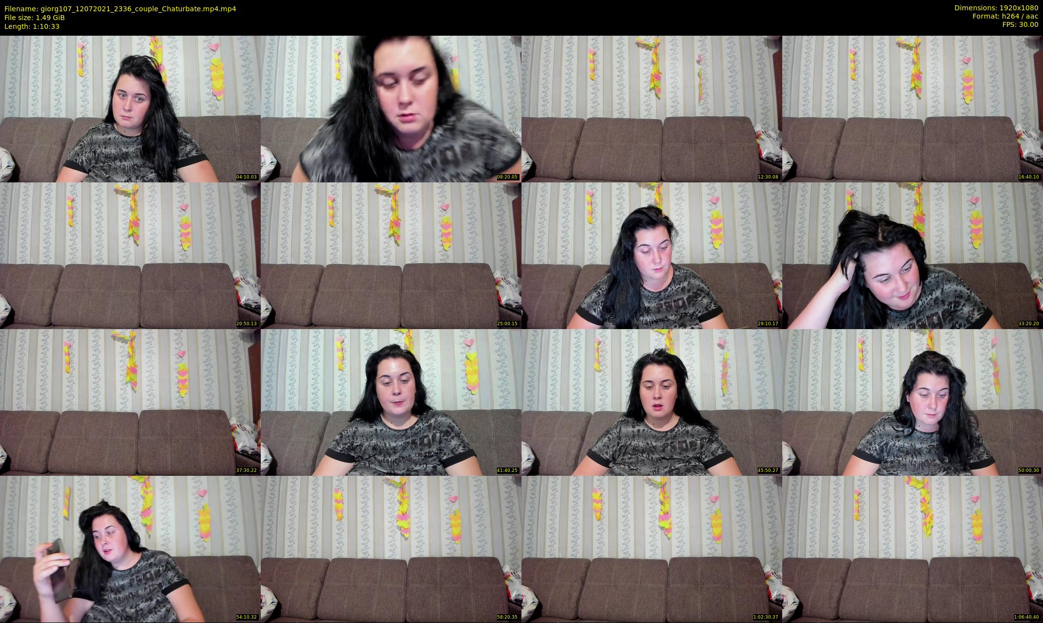 giorg107 — 71 minute Chaturbate couple cam show recording, 1080p, Jul 12, 2021
