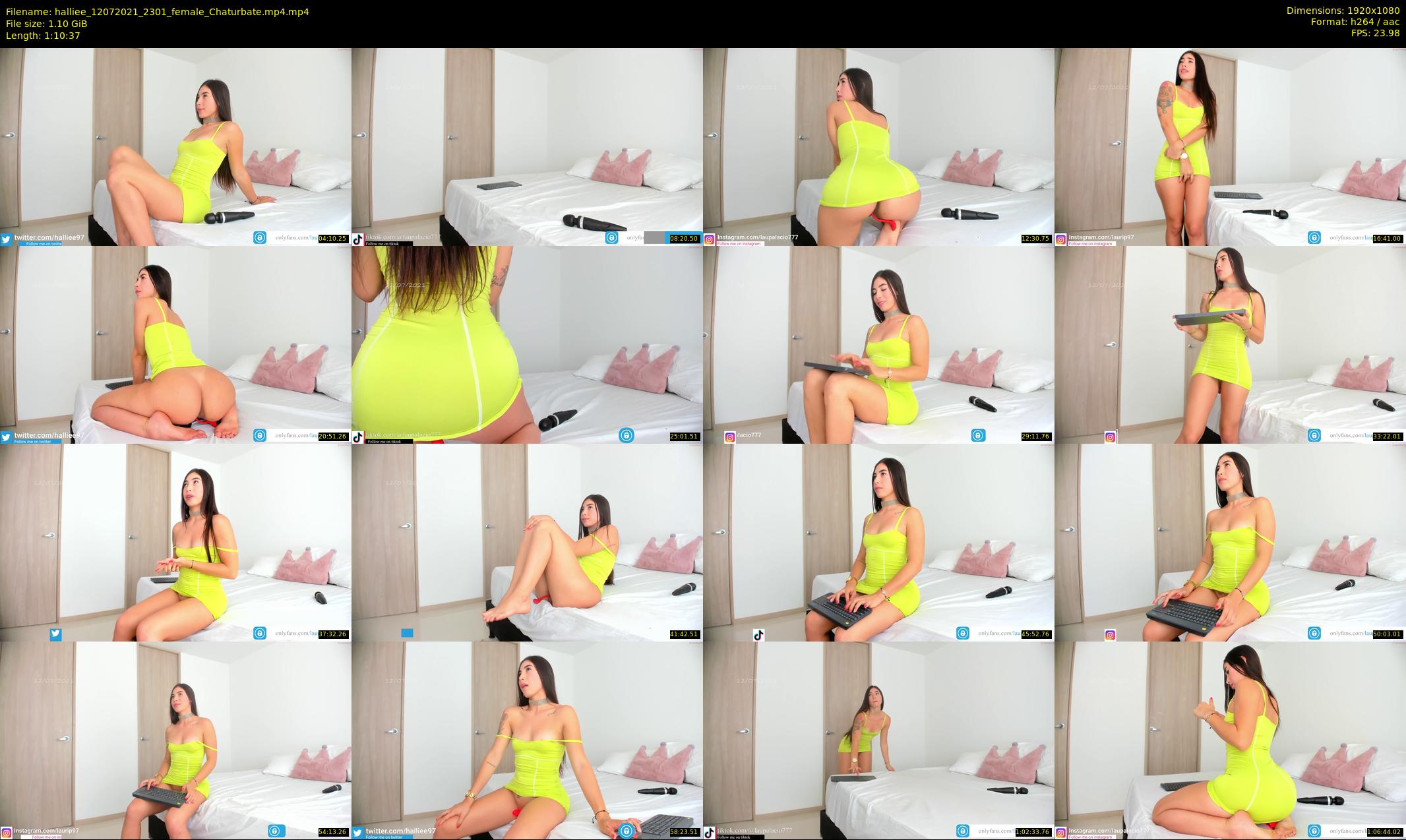 halliee — 71 minute Chaturbate couple cam show recording, 1080p, Jul 12, 2021