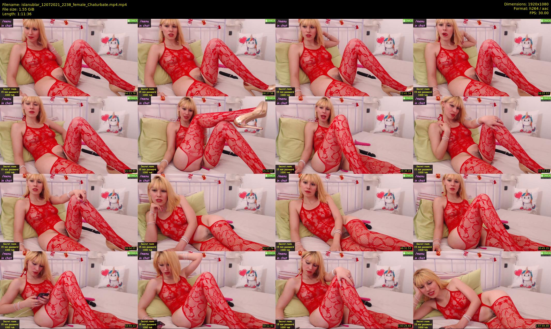 islanublar — 72 minute Chaturbate female cam show recording, 1080p, Jul 12, 2021