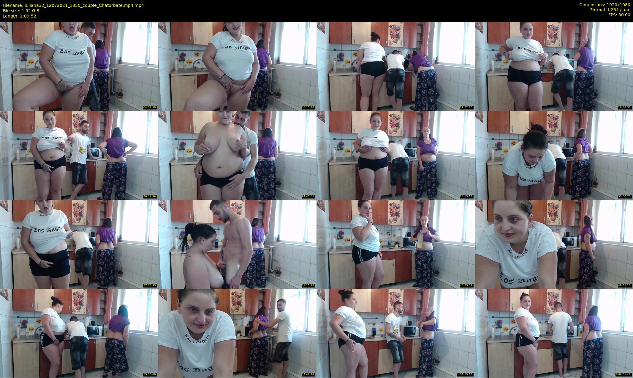 iuliana32 — 70 minute Chaturbate couple cam show recording, 1080p, Jul 12, 2021