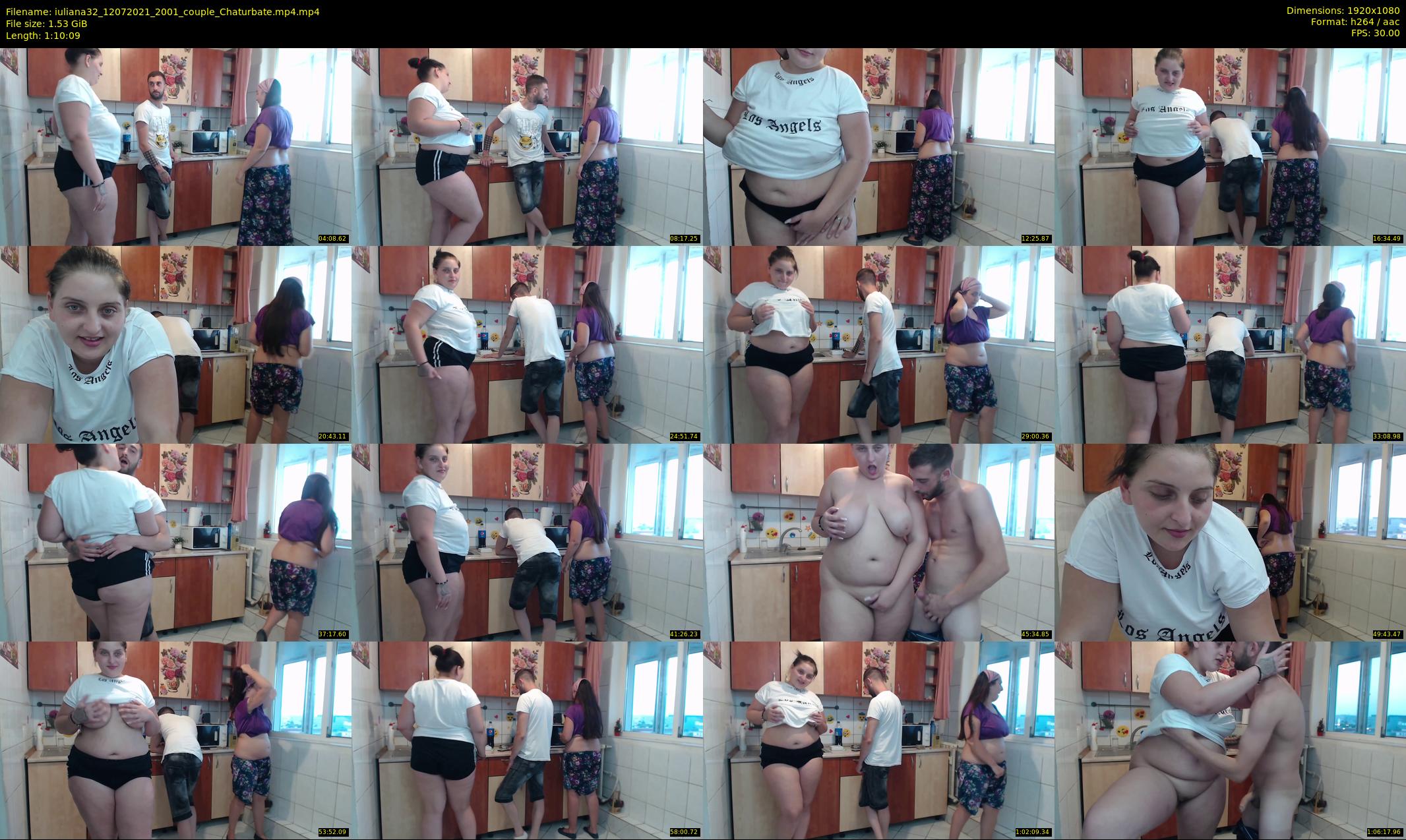 iuliana32 — 71 minute Chaturbate couple cam show recording, 1080p, Jul 12, 2021