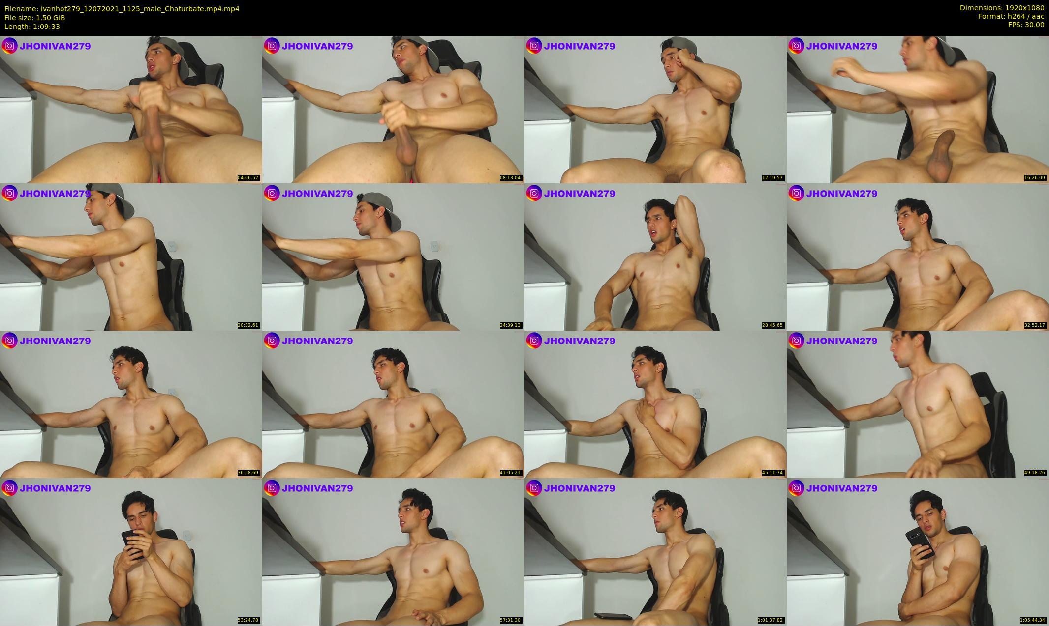 ivanhot279 — 70 minute Chaturbate male cam show recording, 1080p, Jul 12, 2021