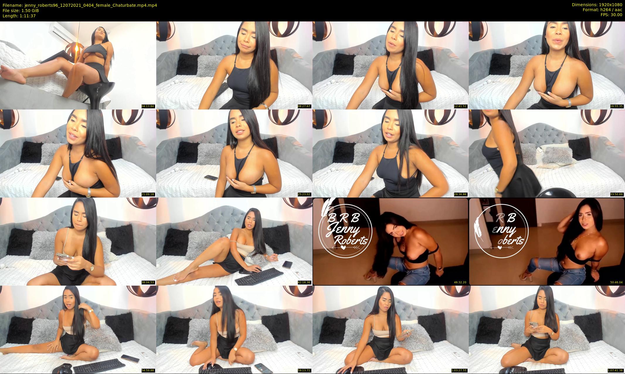 jenny_roberts96 — 72 minute Chaturbate female cam show recording, 1080p, Jul 12, 2021