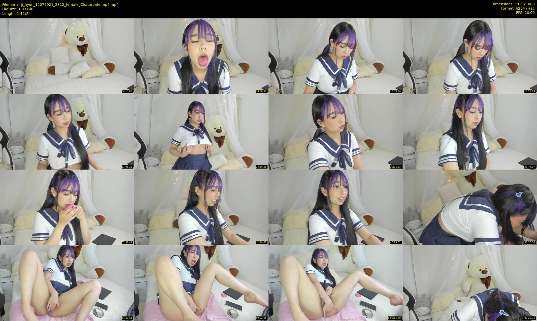 ji_hyun — 72 minute Chaturbate female cam show recording, 1080p, Jul 12, 2021