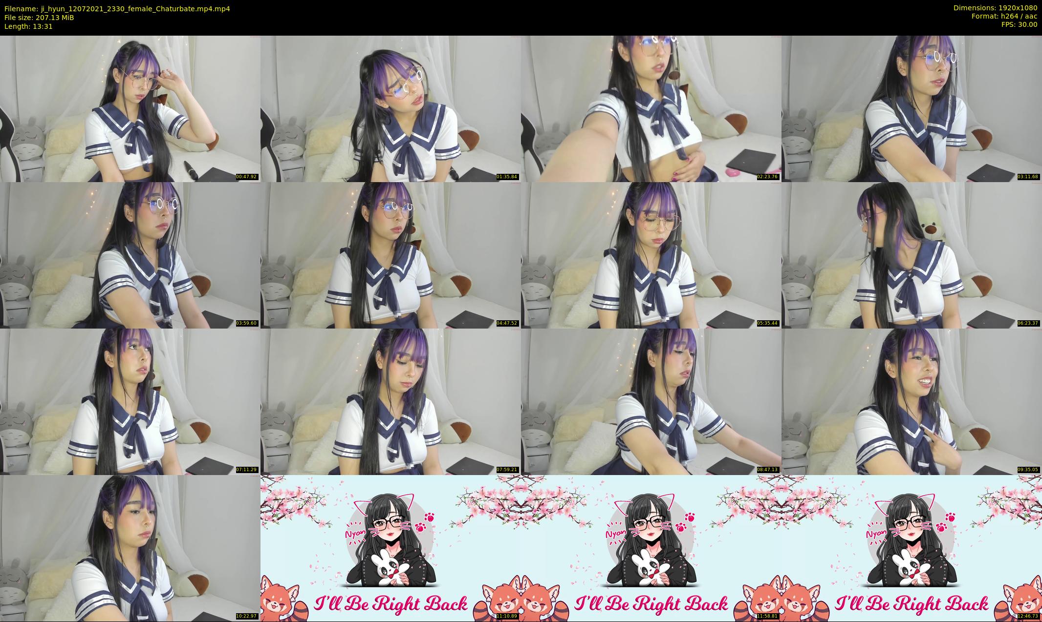 ji_hyun — 14 minute Chaturbate female cam show recording, 1080p, Jul 12, 2021