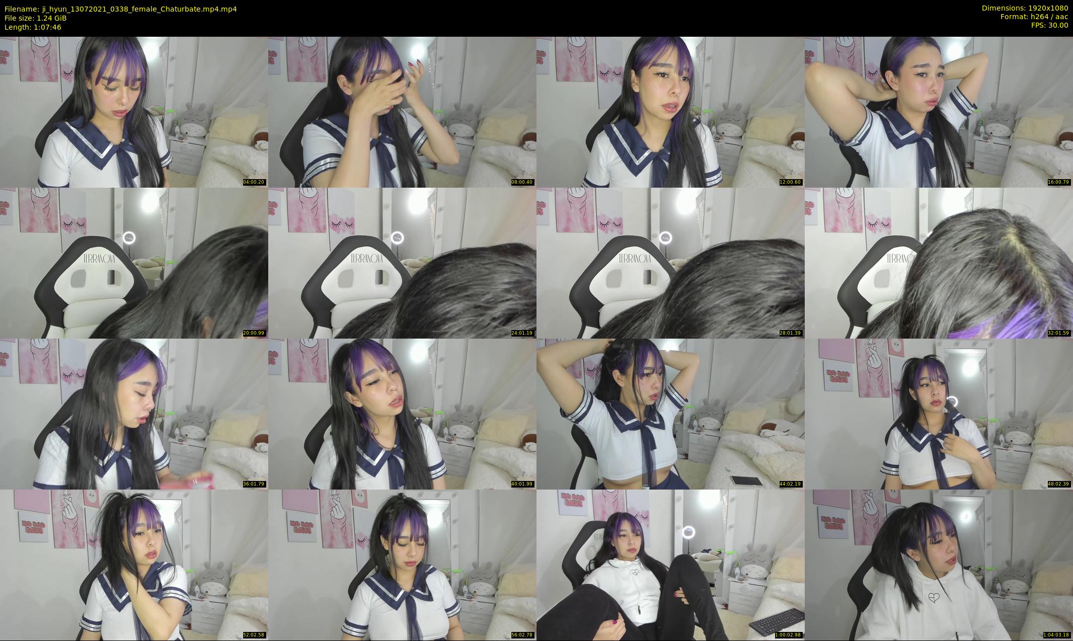 ji_hyun — 68 minute Chaturbate female cam show recording, 1080p, Jul 13, 2021