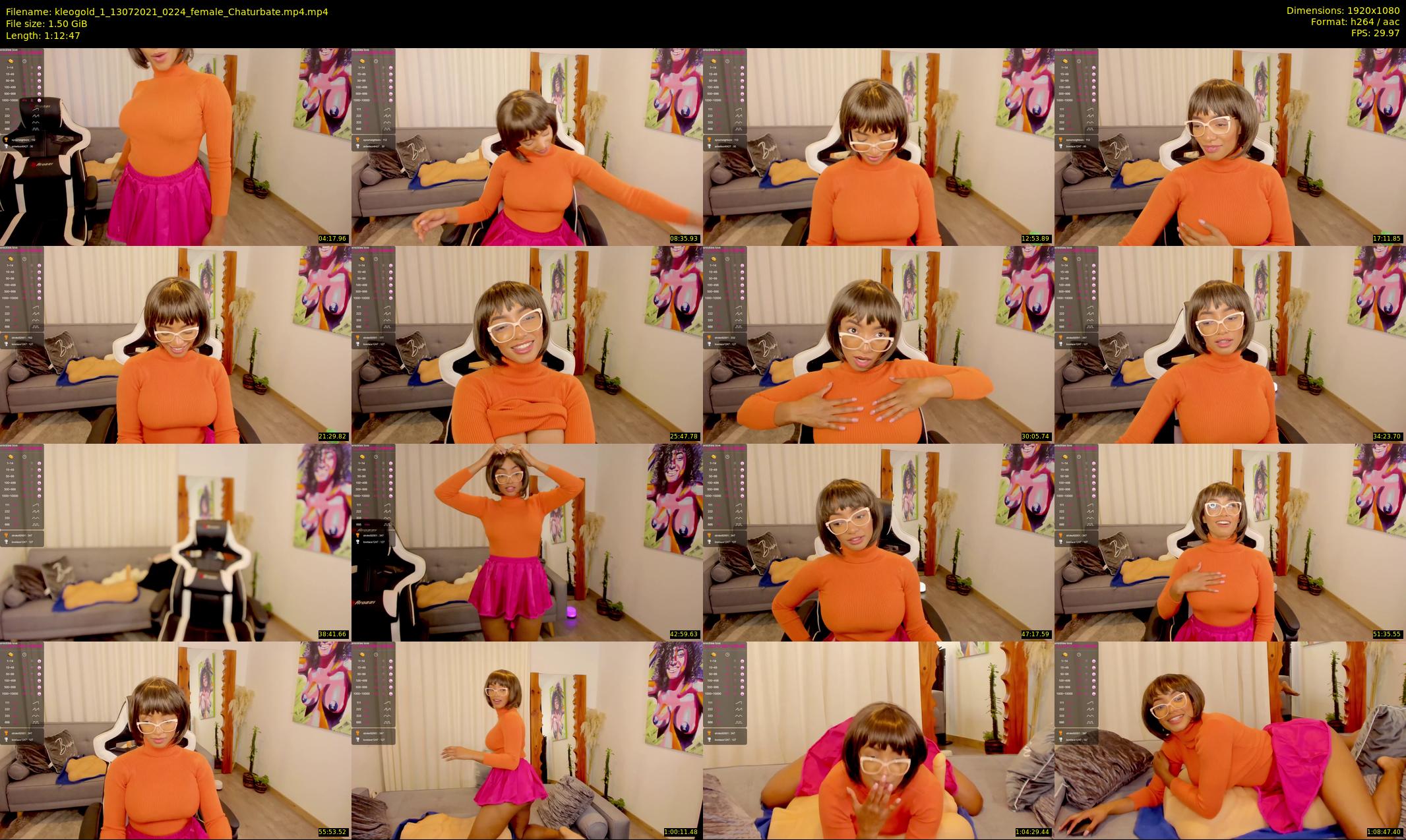 kleogold_1 — 73 minute Chaturbate female cam show recording, 1080p, Jul 13, 2021
