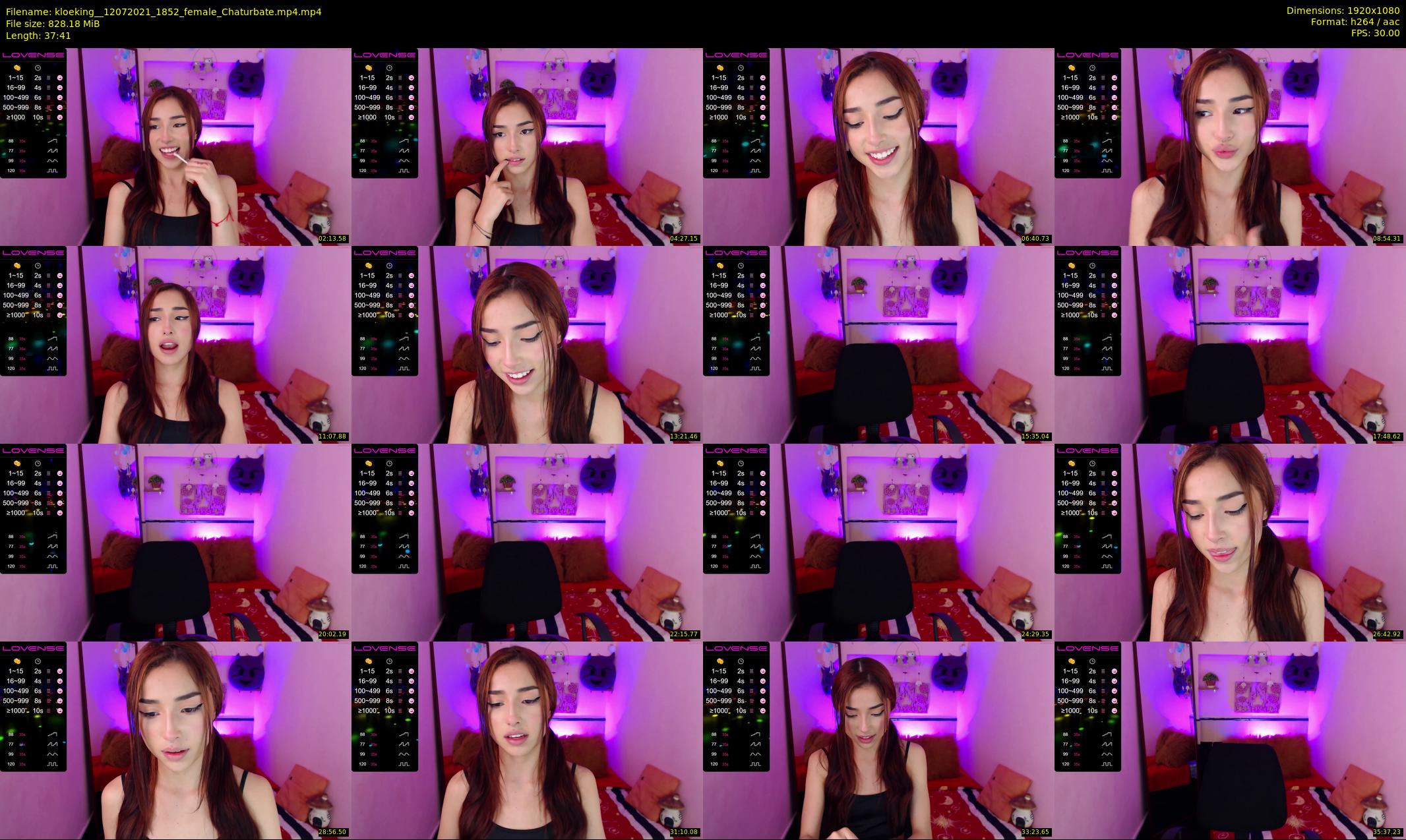 kloeking_ — 38 minute Chaturbate female cam show recording, 1080p, Jul 12, 2021