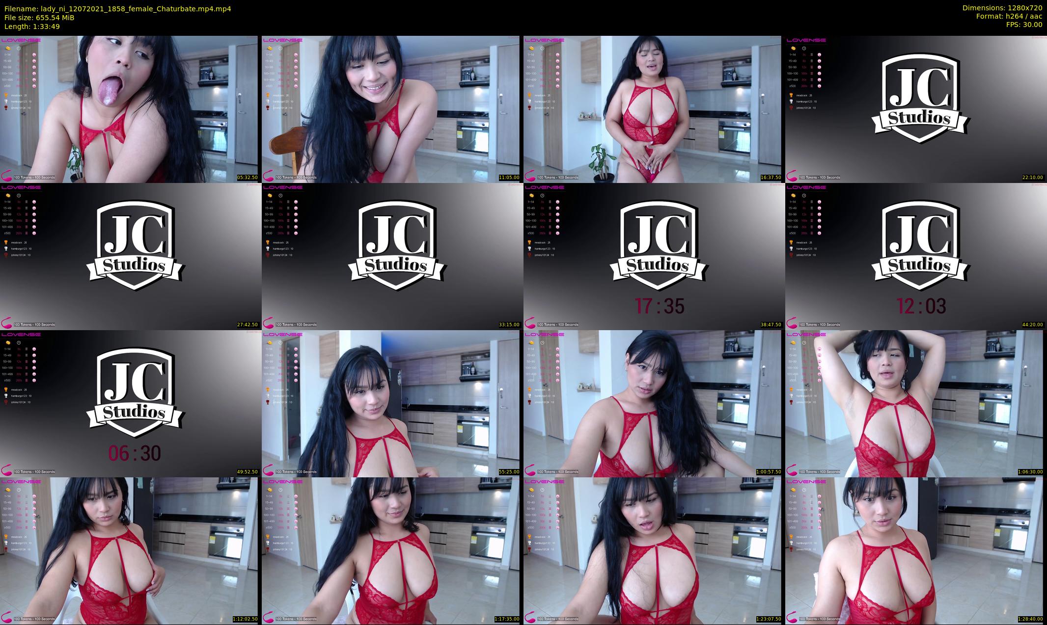 lady_ni — 94 minute Chaturbate female cam show recording, 720p, Jul 12, 2021