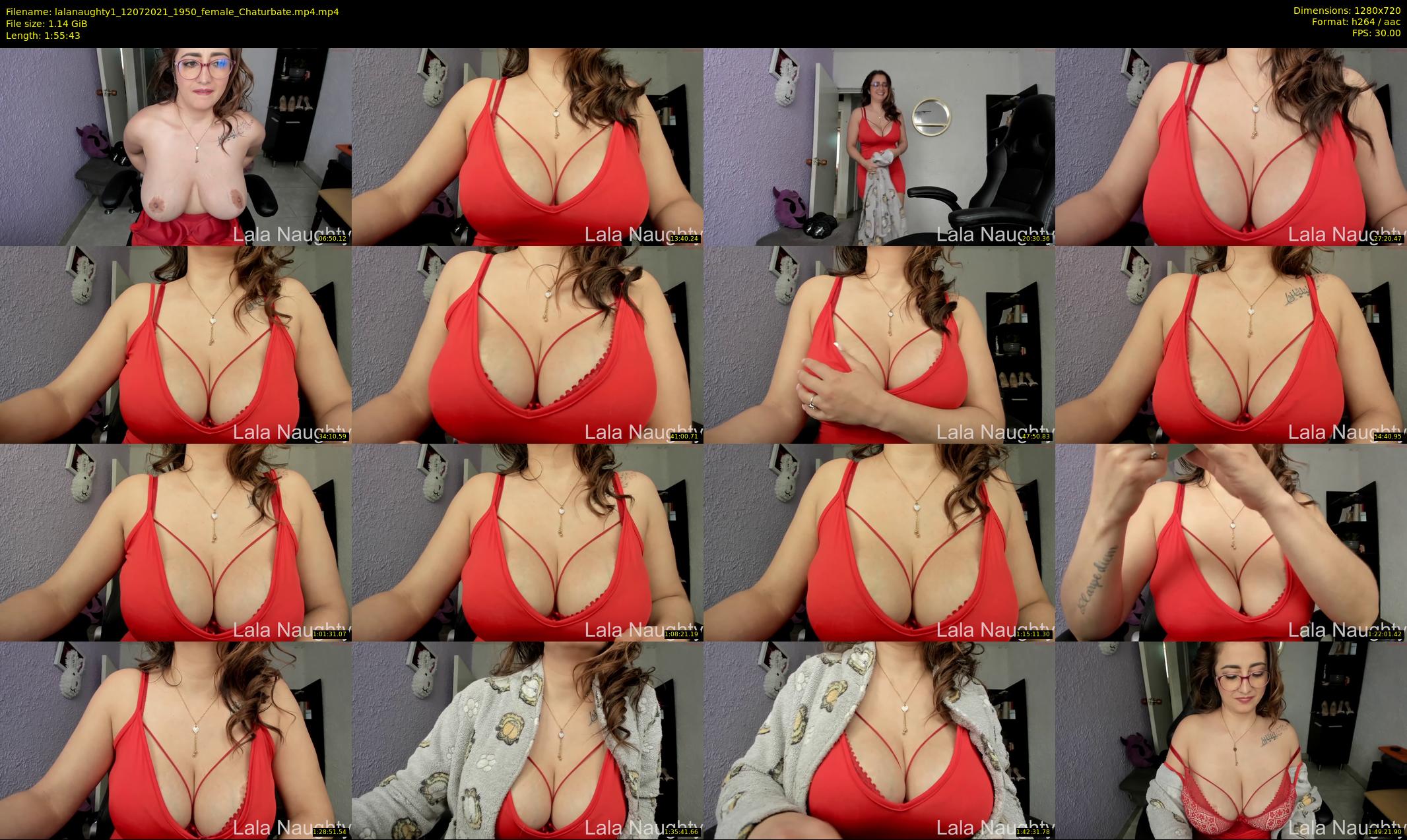 lalanaughty1 — 116 minute Chaturbate female cam show recording, 720p, Jul 12, 2021