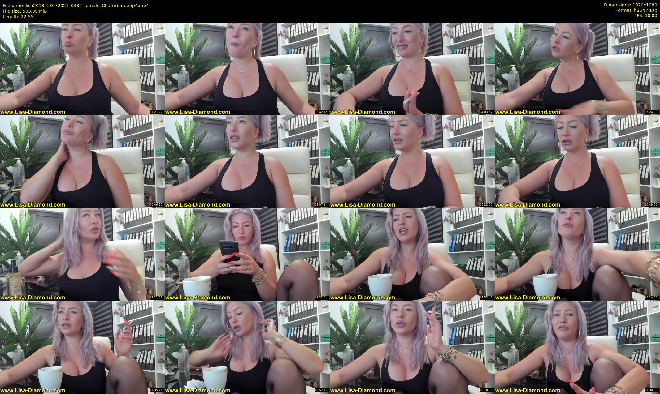 lisa2018 — 23 minute Chaturbate female cam show recording, 1080p, Jul 13, 2021