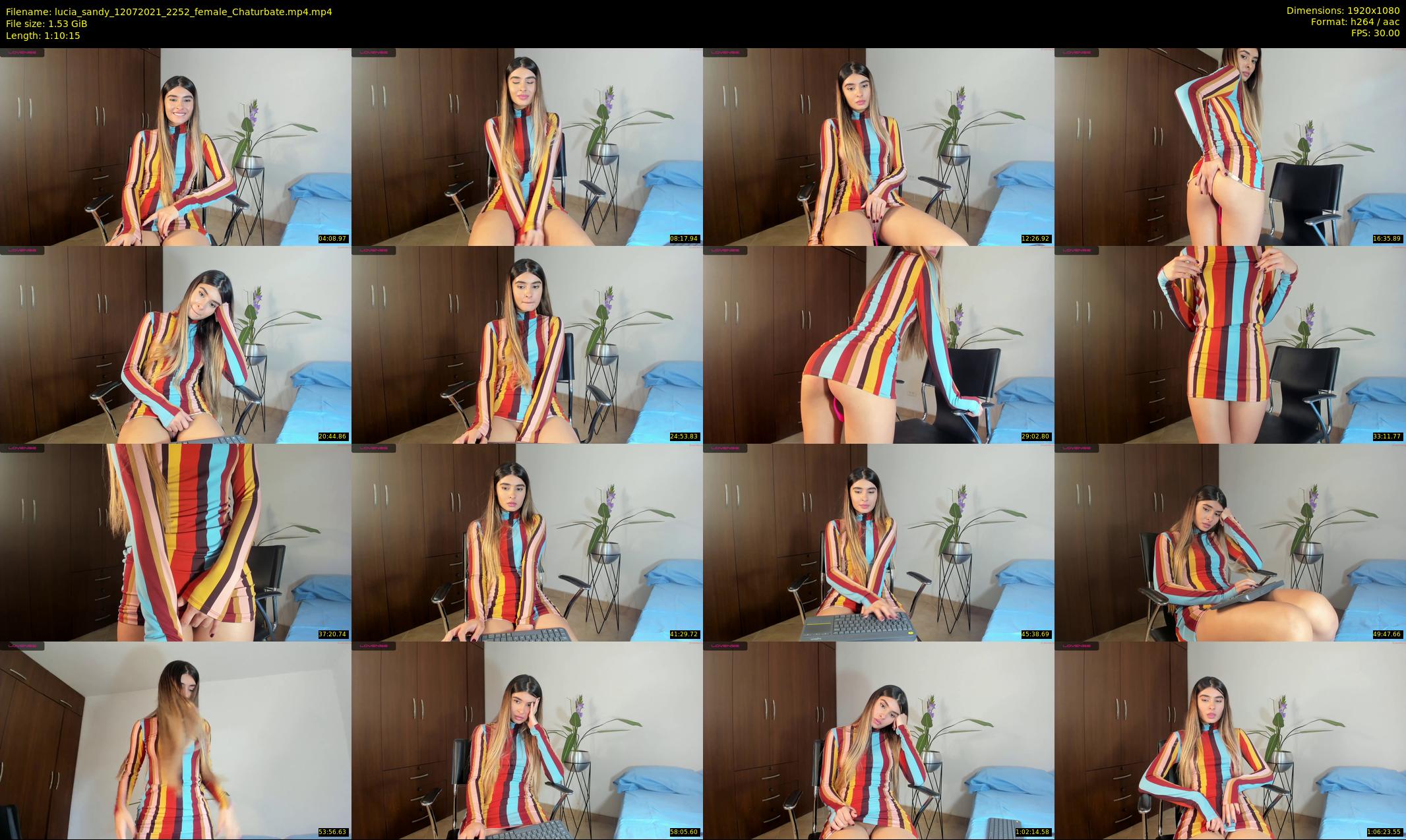 lucia_sandy — 71 minute Chaturbate female cam show recording, 1080p, Jul 12, 2021