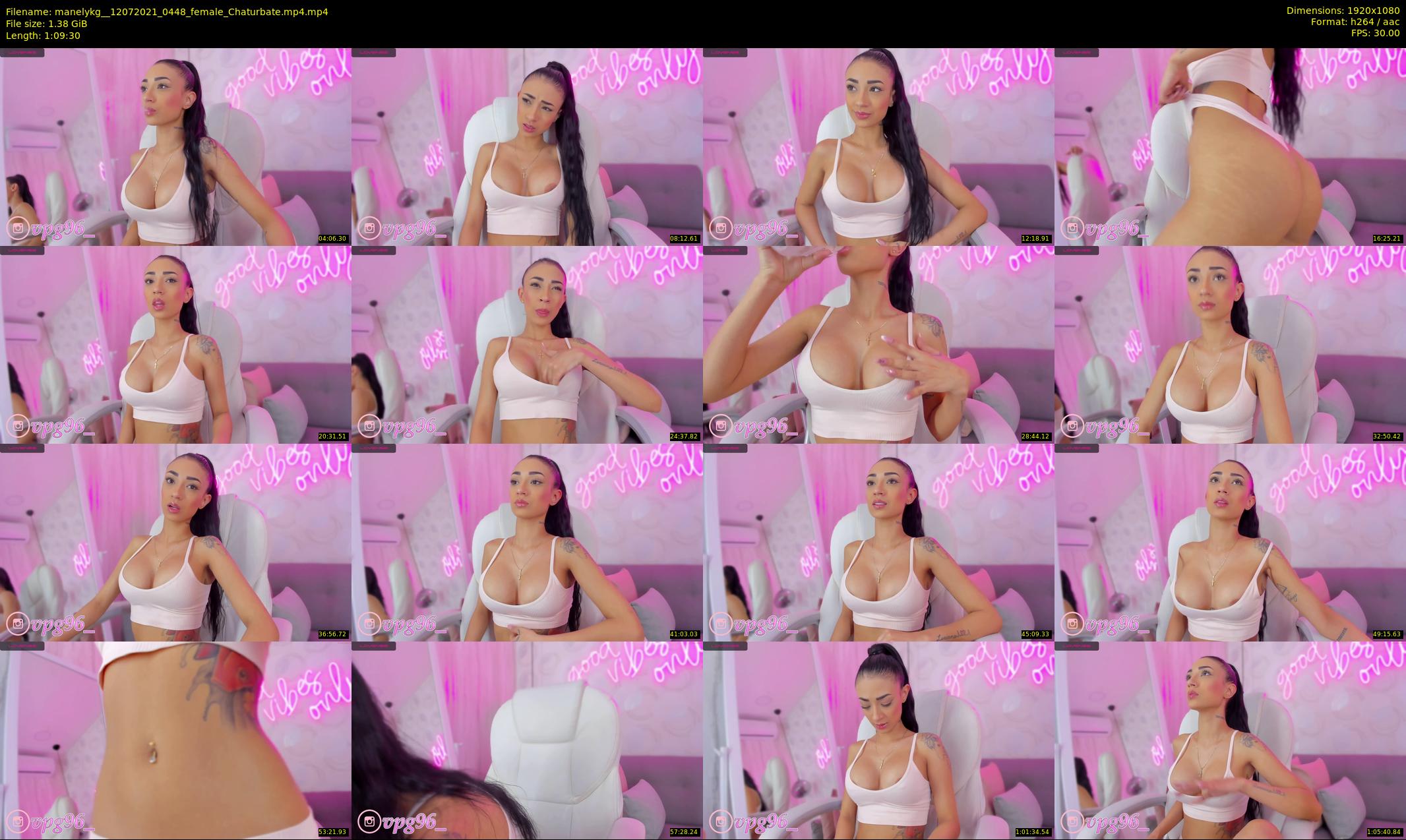 manelykg_ — 70 minute Chaturbate female cam show recording, 1080p, Jul 12, 2021