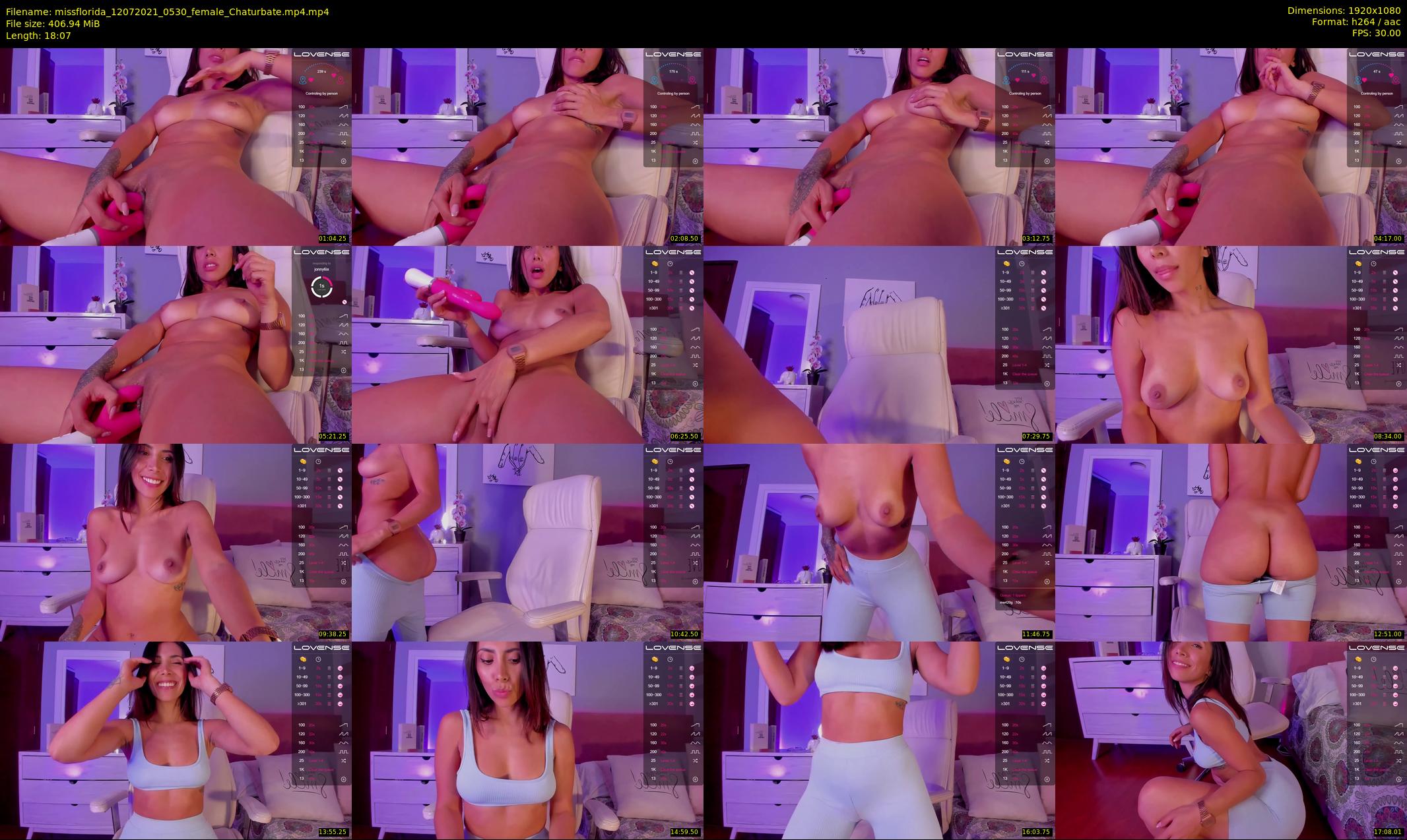 missflorida — 19 minute Chaturbate female cam show recording, 1080p, Jul 12, 2021
